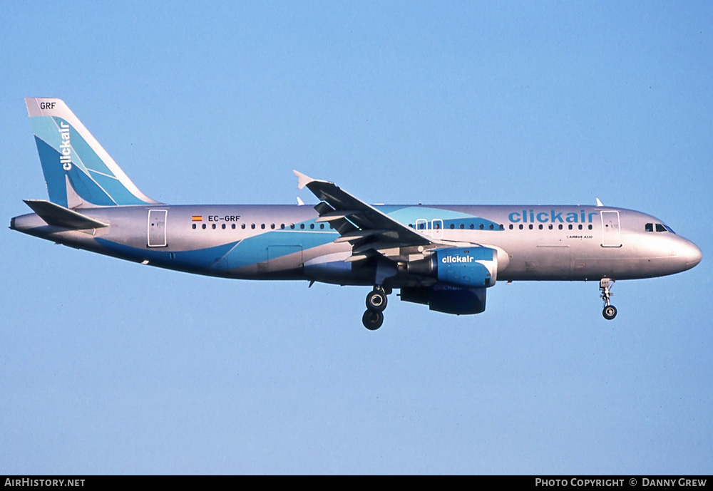 Aircraft Photo of EC-GRF | Airbus A320-211 | Clickair | AirHistory.net #395166
