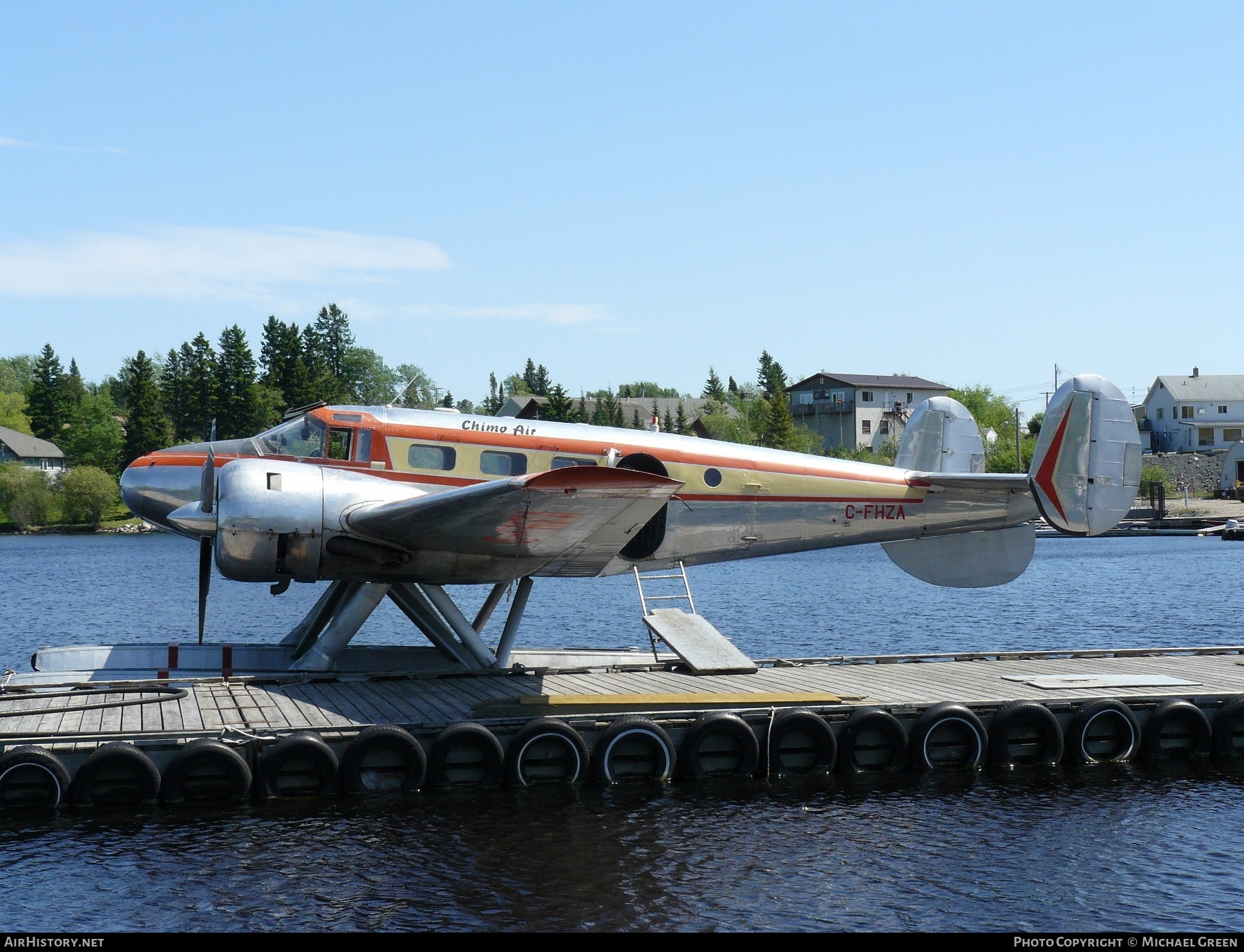 Aircraft Photo of C-FHZA | Beech D18S | Chimo Air Service | AirHistory.net #395198