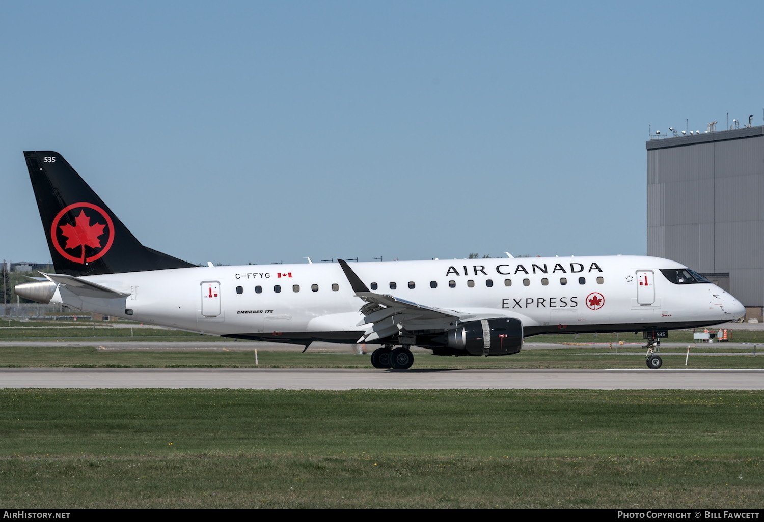 Aircraft Photo of C-FFYG | Embraer 175SU (ERJ-170-200SU) | Air Canada Express | AirHistory.net #395220