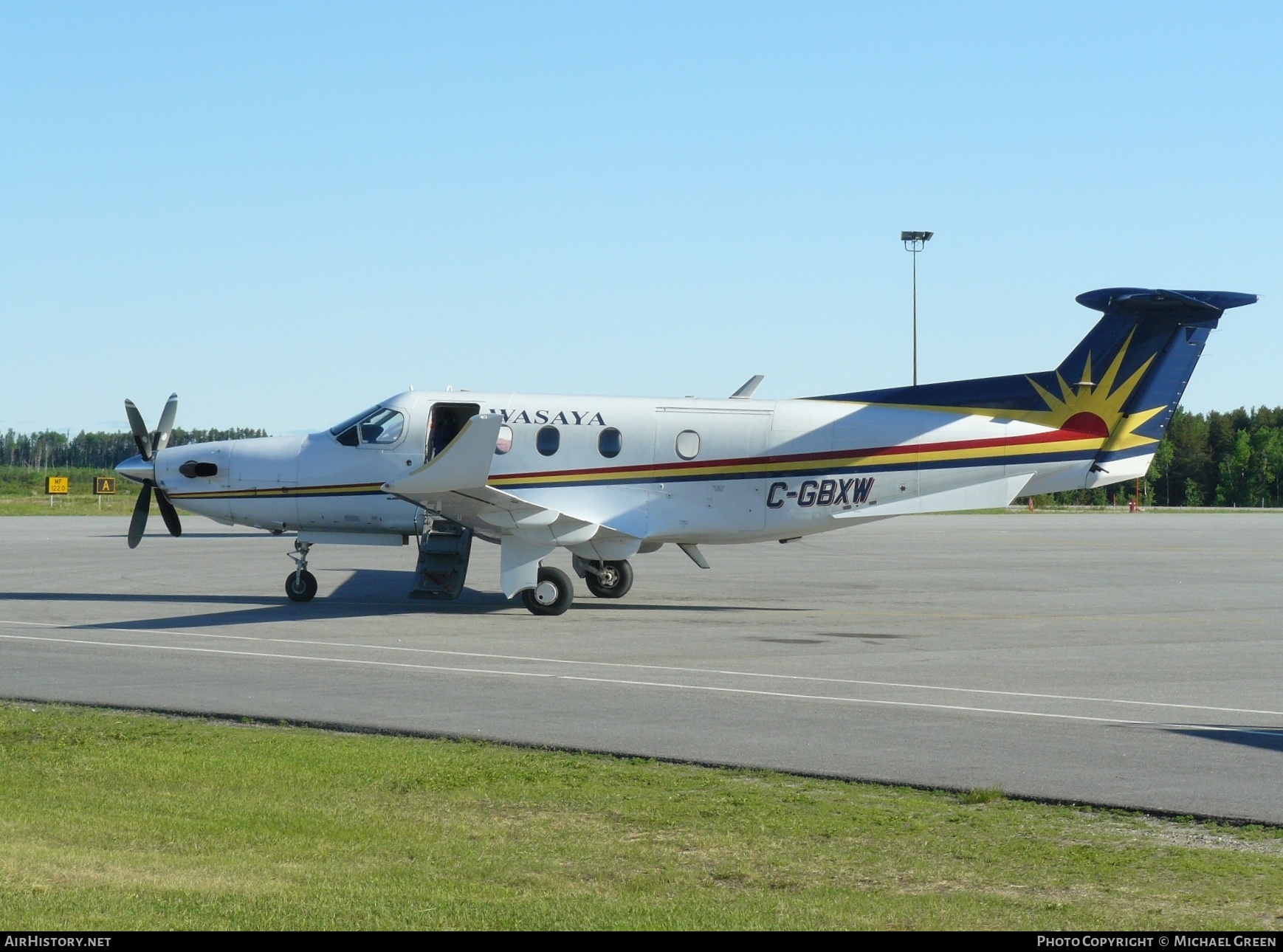 Aircraft Photo of C-GBXW | Pilatus PC-12/45 | Wasaya Airways | AirHistory.net #395231