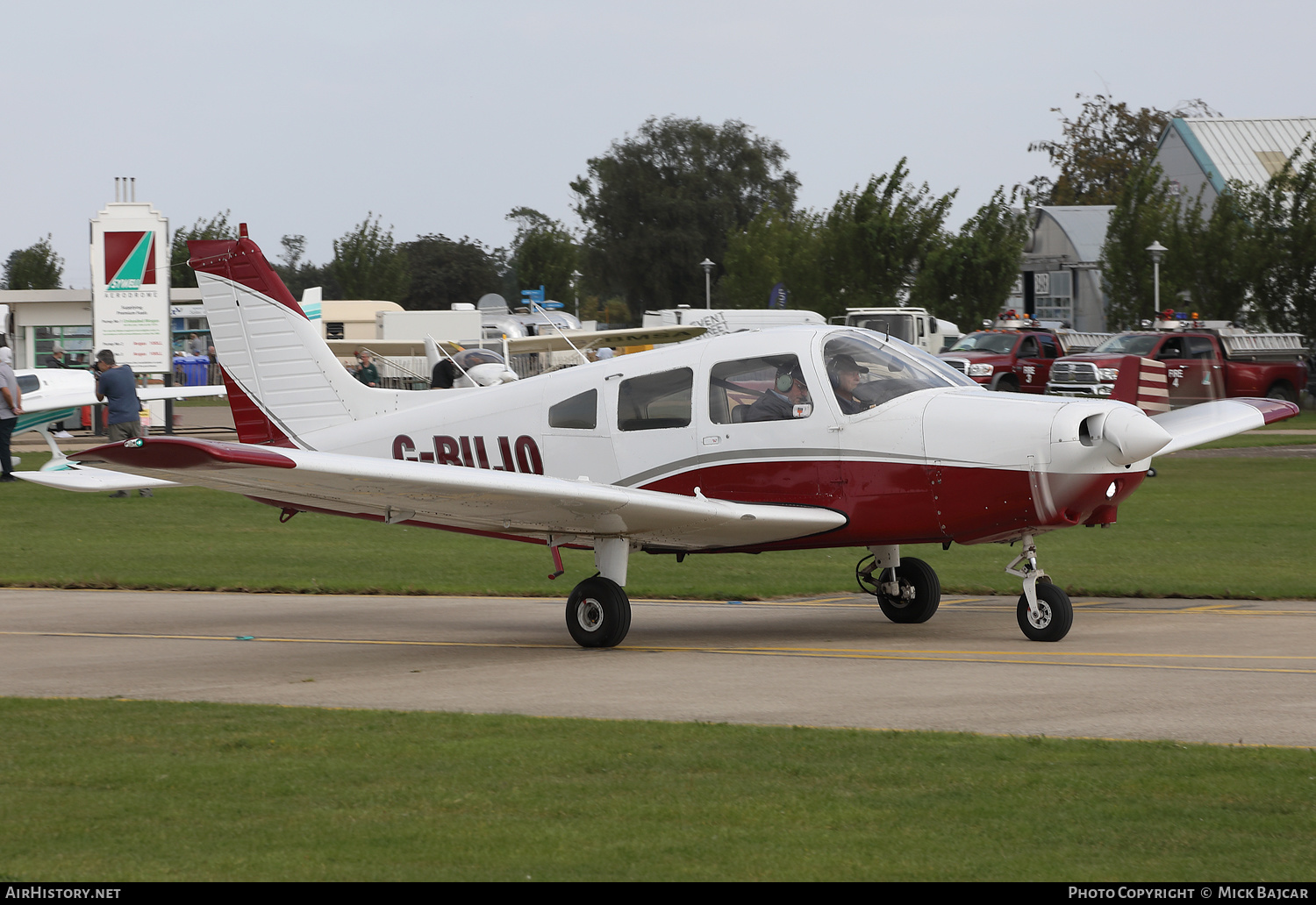 Aircraft Photo of G-BUJO | Piper PA-28-161 Cherokee Warrior II | AirHistory.net #395238