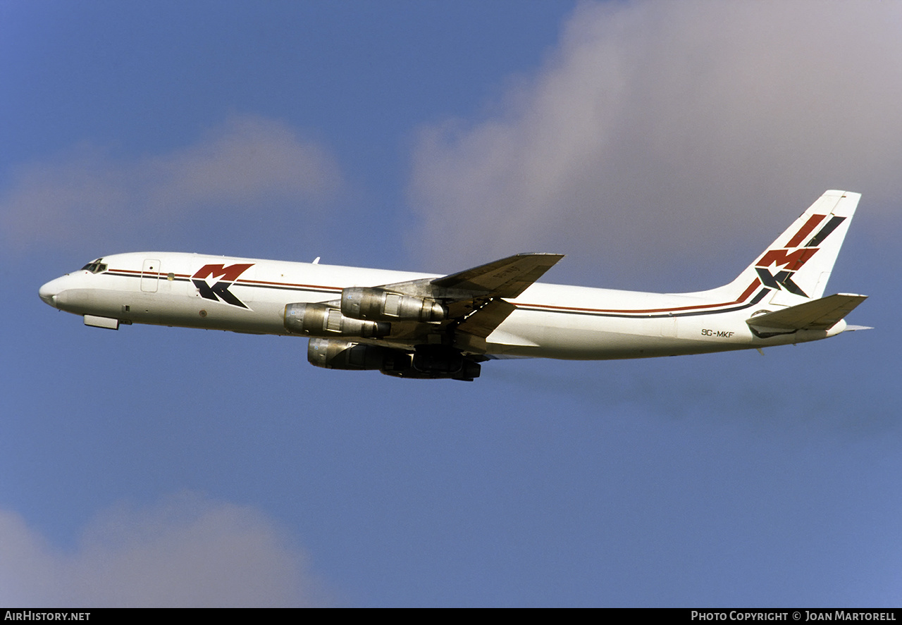 Aircraft Photo of 9G-MKF | Douglas DC-8-55 | MK Airlines | AirHistory.net #395251