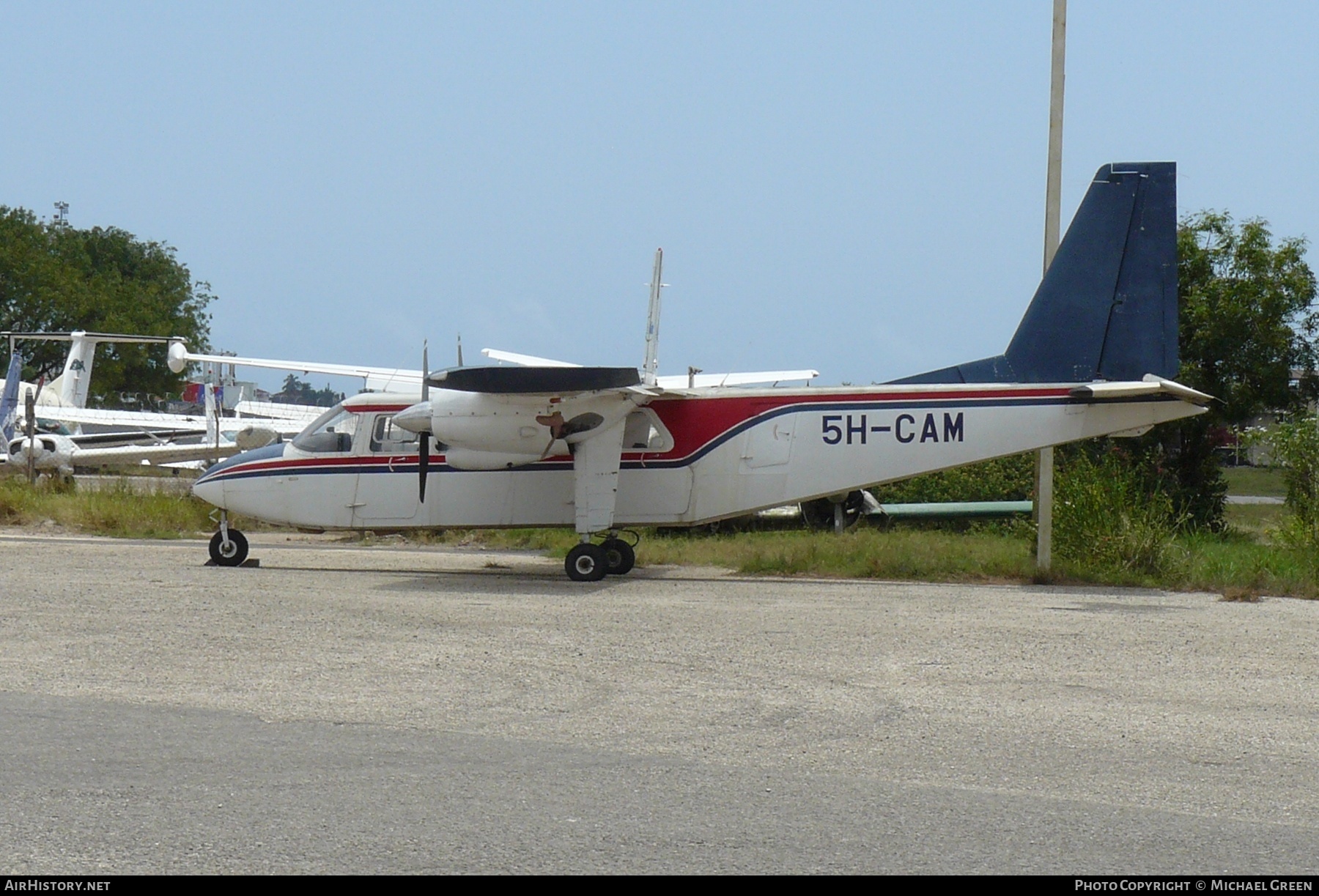 Aircraft Photo of 5H-CAM | Britten-Norman BN-2A Islander | AirHistory.net #395297