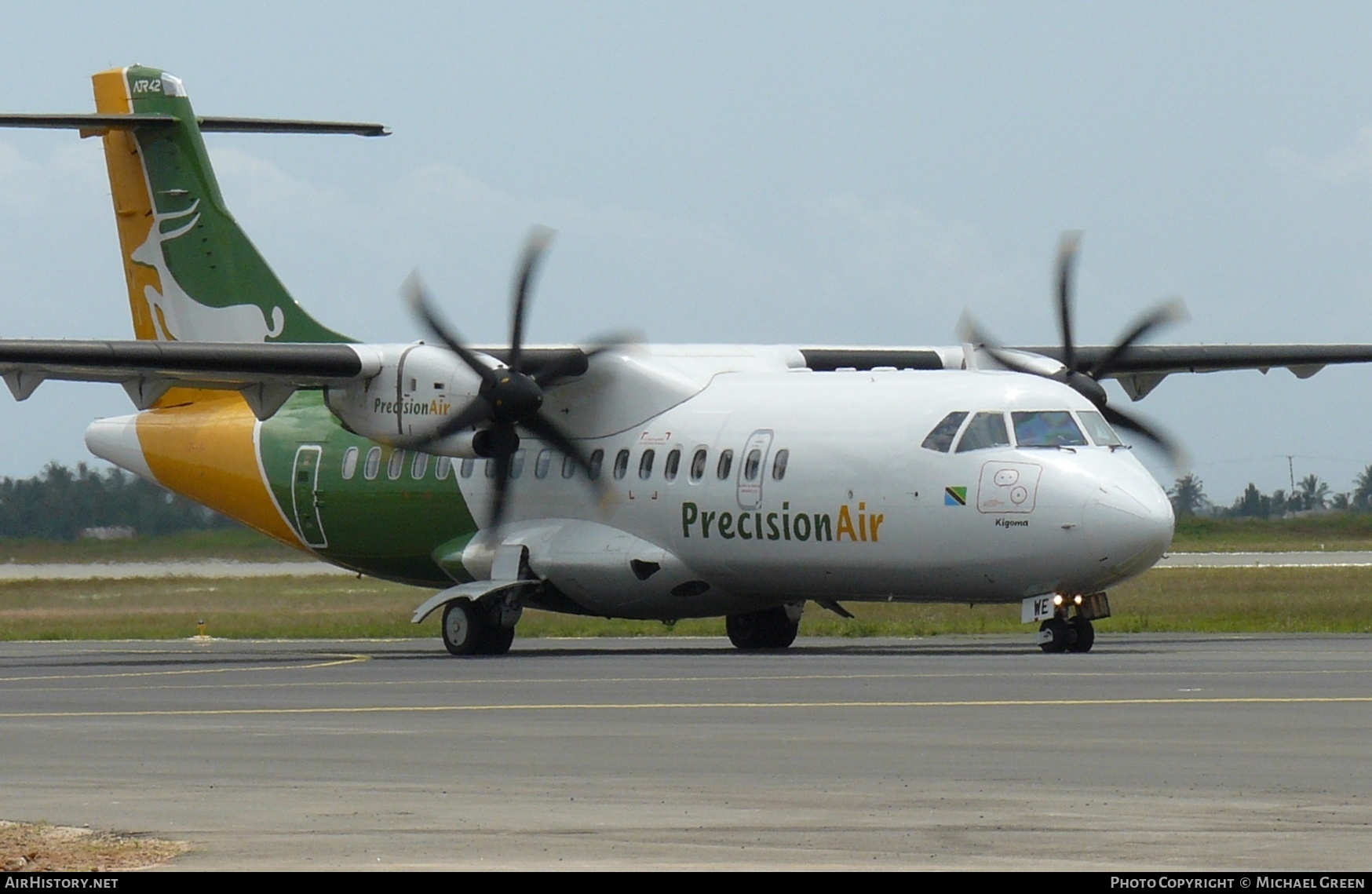 Aircraft Photo of 5H-PWE | ATR ATR-42-500 | Precision Air | AirHistory.net #395300
