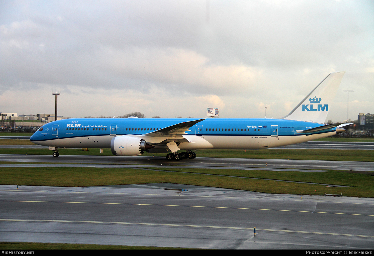 Aircraft Photo of PH-BHN | Boeing 787-9 Dreamliner | KLM - Royal Dutch Airlines | AirHistory.net #395330