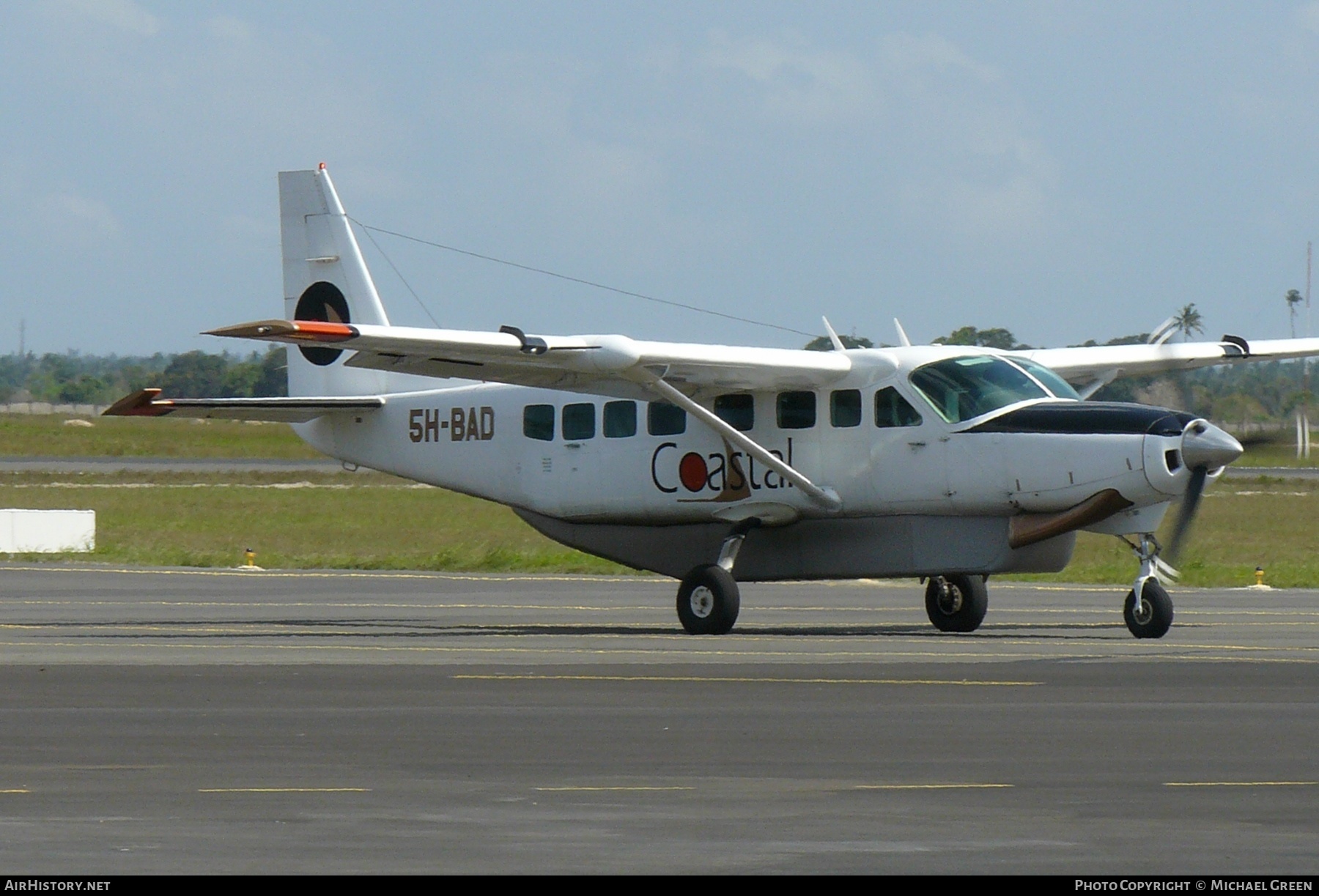 Aircraft Photo of 5H-BAD | Cessna 208B Grand Caravan | Coastal Aviation | AirHistory.net #395341