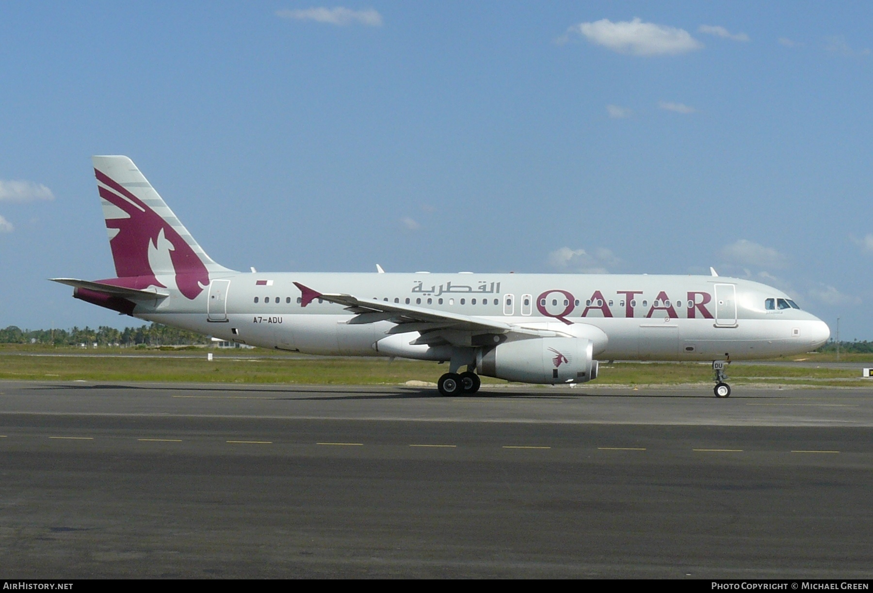 Aircraft Photo of A7-ADU | Airbus A320-232 | Qatar Airways | AirHistory.net #395342