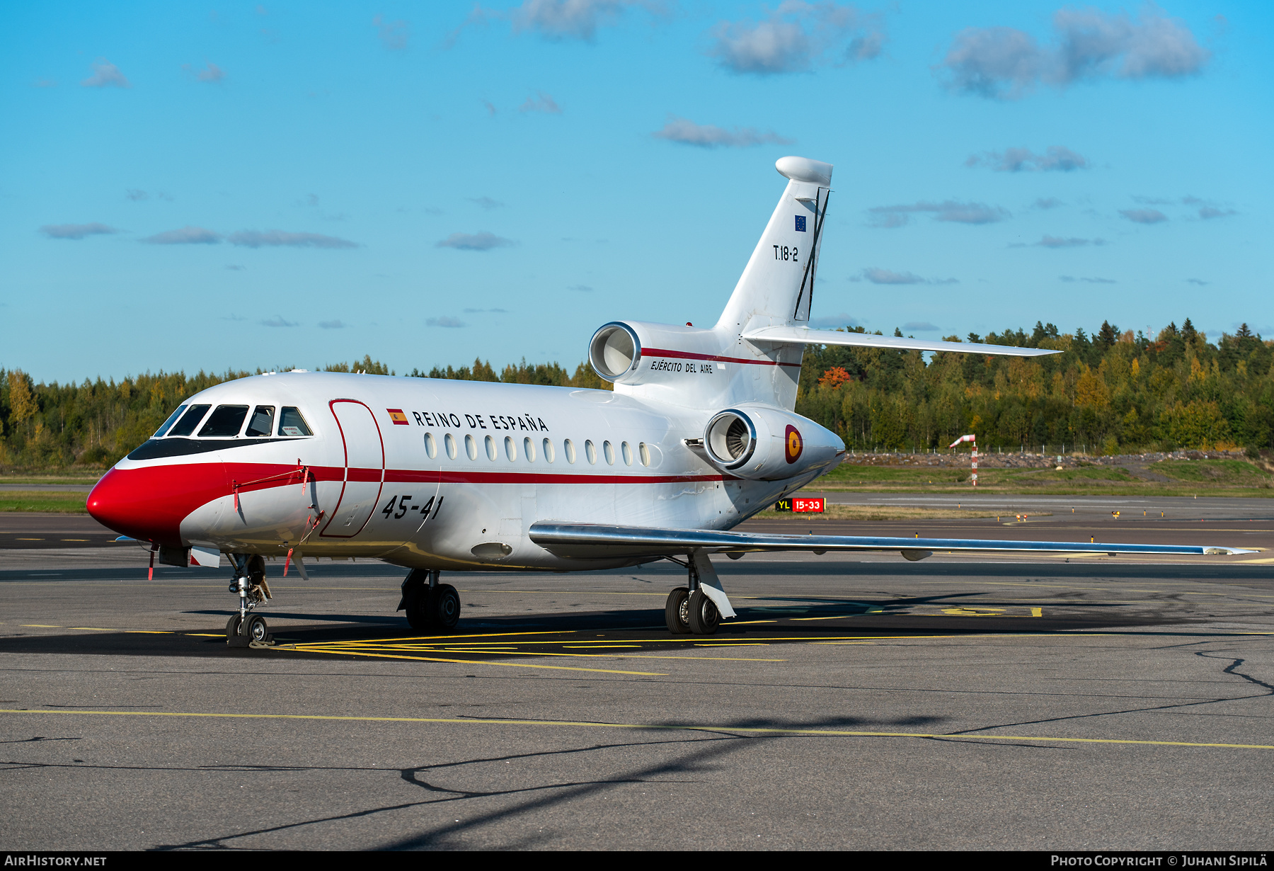 Aircraft Photo of T18-2 | Dassault Falcon 900B | Spain - Air Force | AirHistory.net #395344