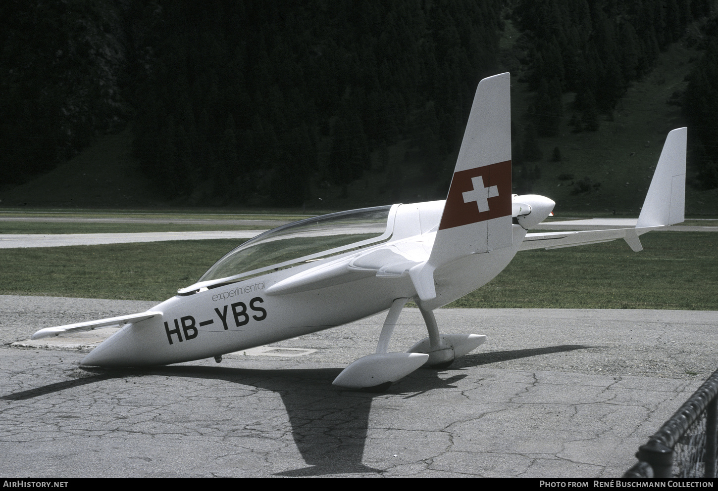 Aircraft Photo of HB-YBS | Rutan 31 VariEze | AirHistory.net #395363