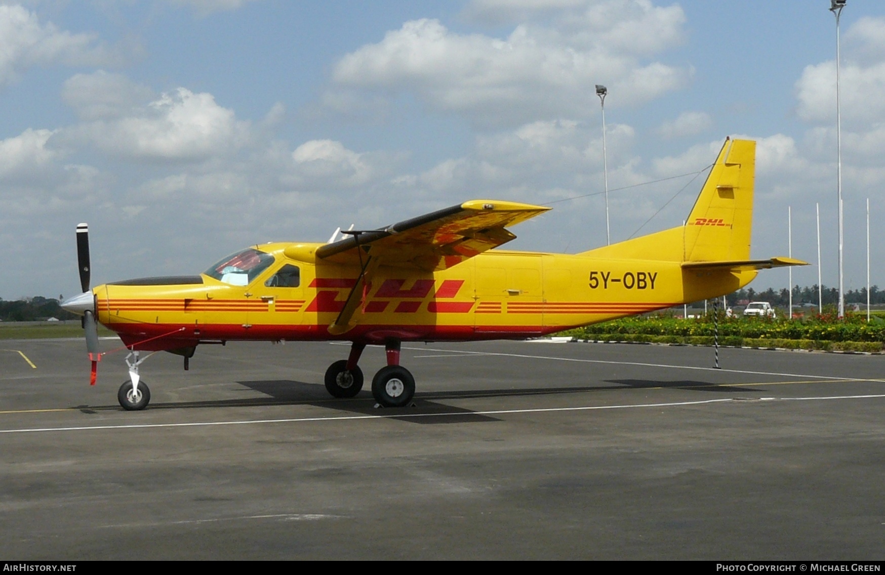 Aircraft Photo of 5Y-OBY | Cessna 208B Super Cargomaster | DHL International | AirHistory.net #395370