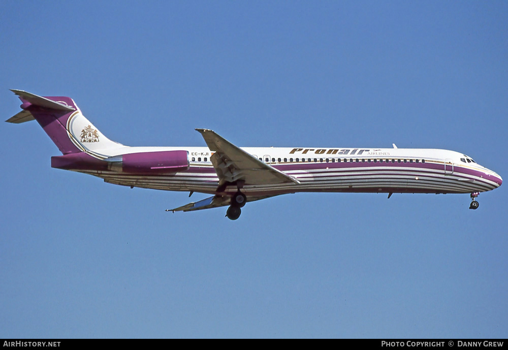 Aircraft Photo of EC-KJI | McDonnell Douglas MD-87 (DC-9-87) | Pronair Airlines | AirHistory.net #395392