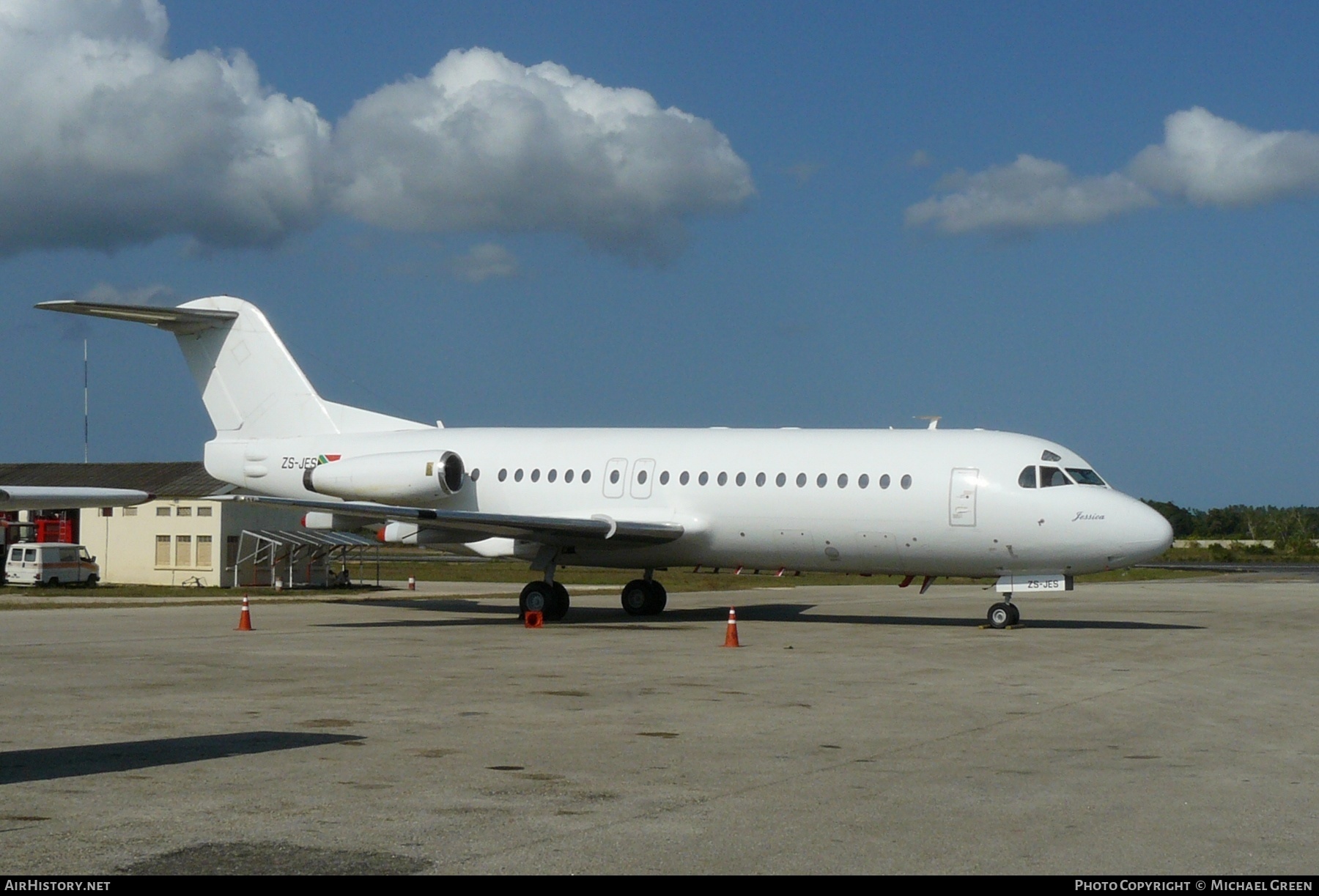 Aircraft Photo of ZS-JES | Fokker F28-4000 Fellowship | AirHistory.net #395395