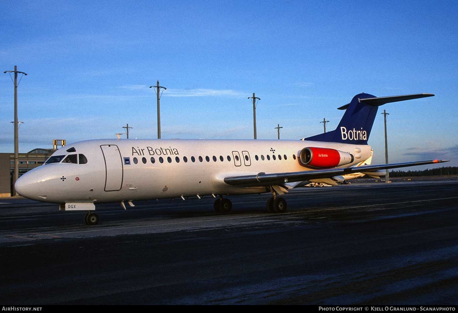 Aircraft Photo of SE-DGX | Fokker F28-4000 Fellowship | Air Botnia | AirHistory.net #395396