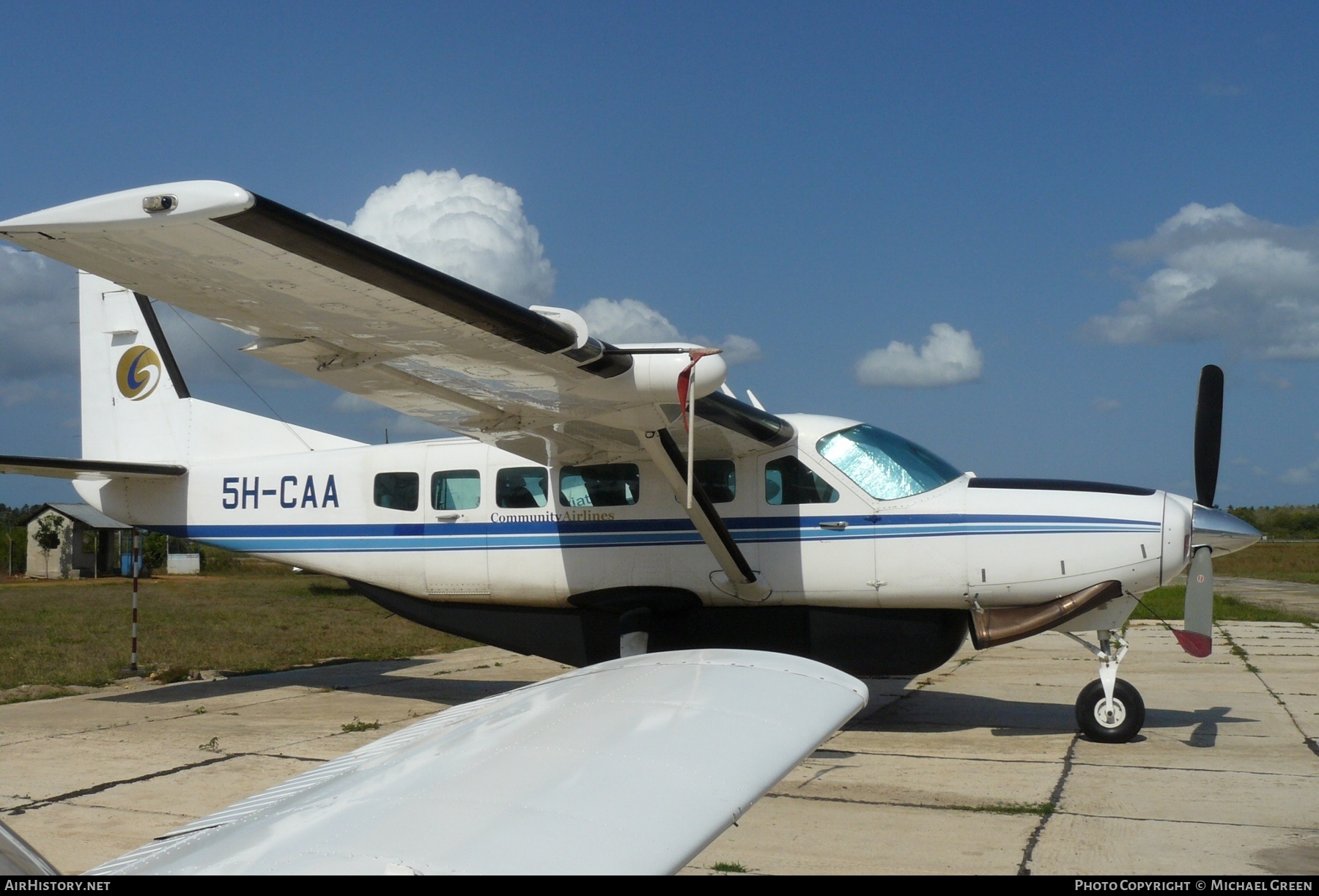 Aircraft Photo of 5H-CAA | Cessna 208 Caravan I | Community Airlines | AirHistory.net #395401