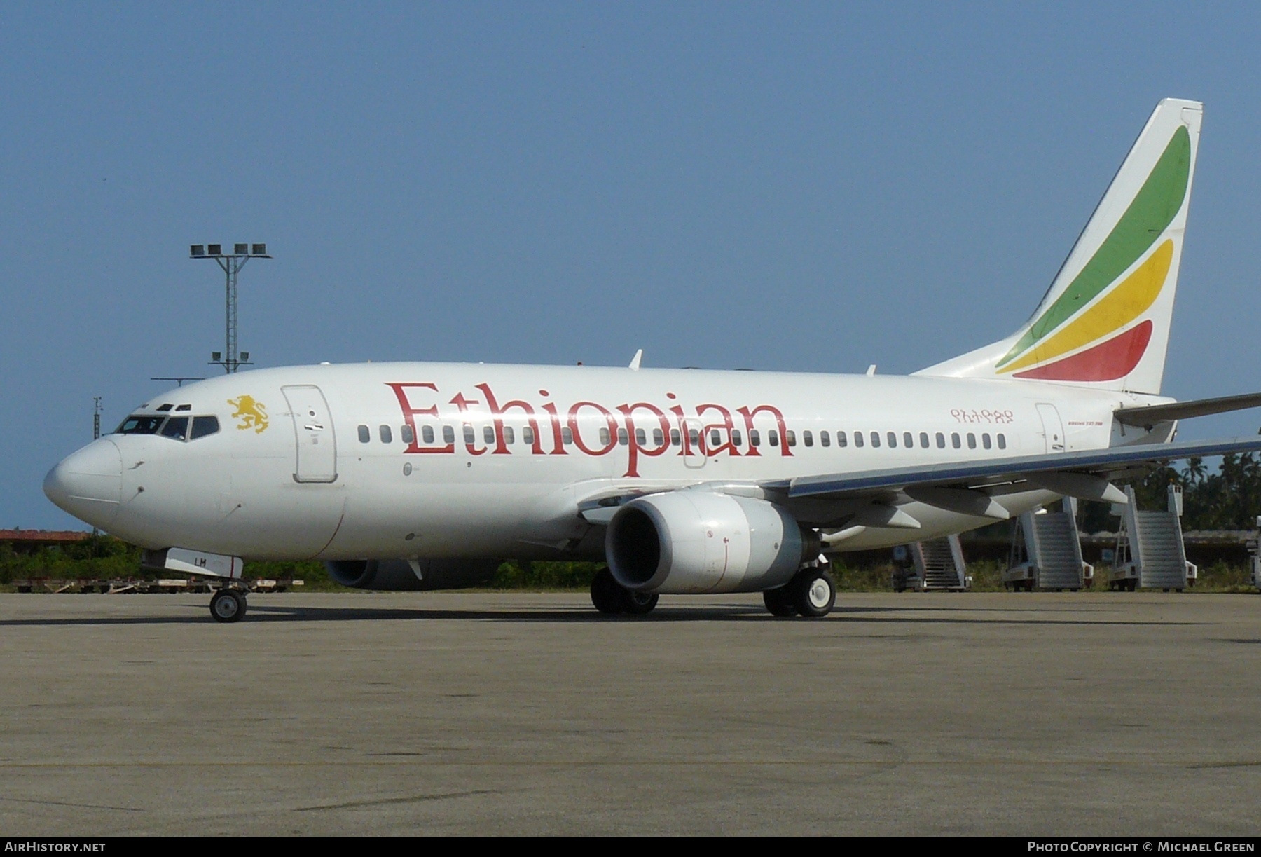 Aircraft Photo of ET-ALM | Boeing 737-760 | Ethiopian Airlines | AirHistory.net #395406