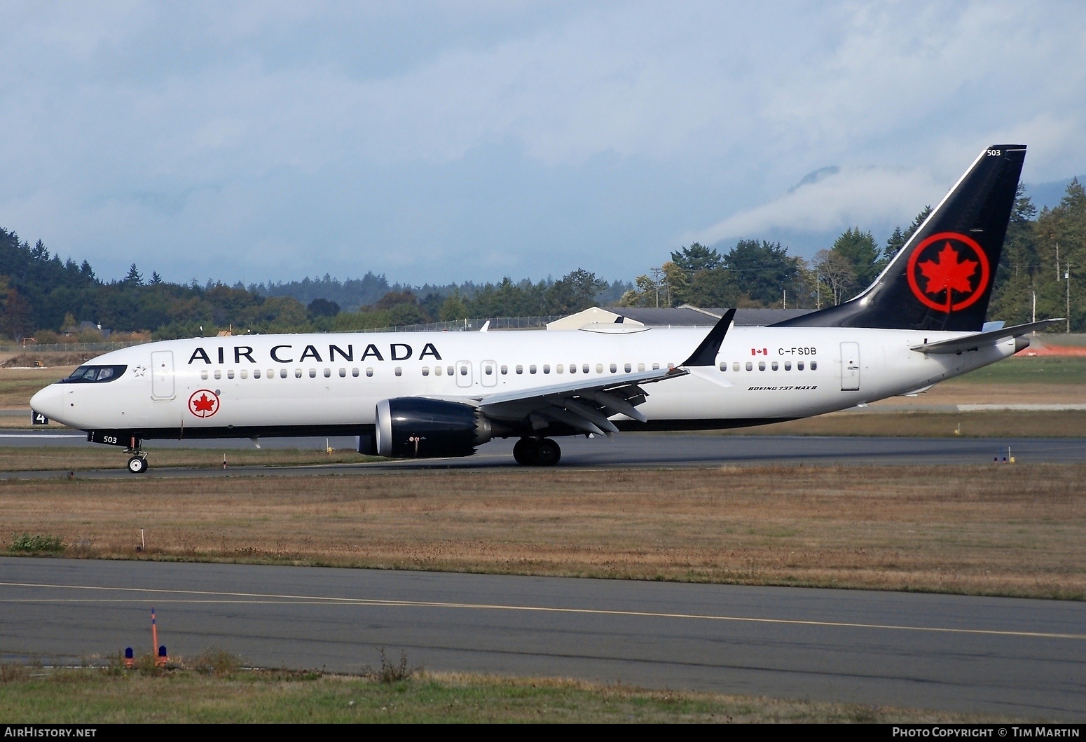 Aircraft Photo of C-FSDB | Boeing 737-8 Max 8 | Air Canada | AirHistory.net #395414