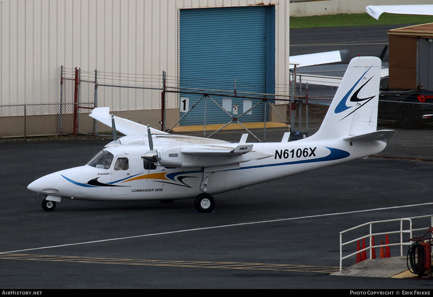 Aircraft Photo of N6106X | Aero Commander 500B Commander | AirHistory.net #395435