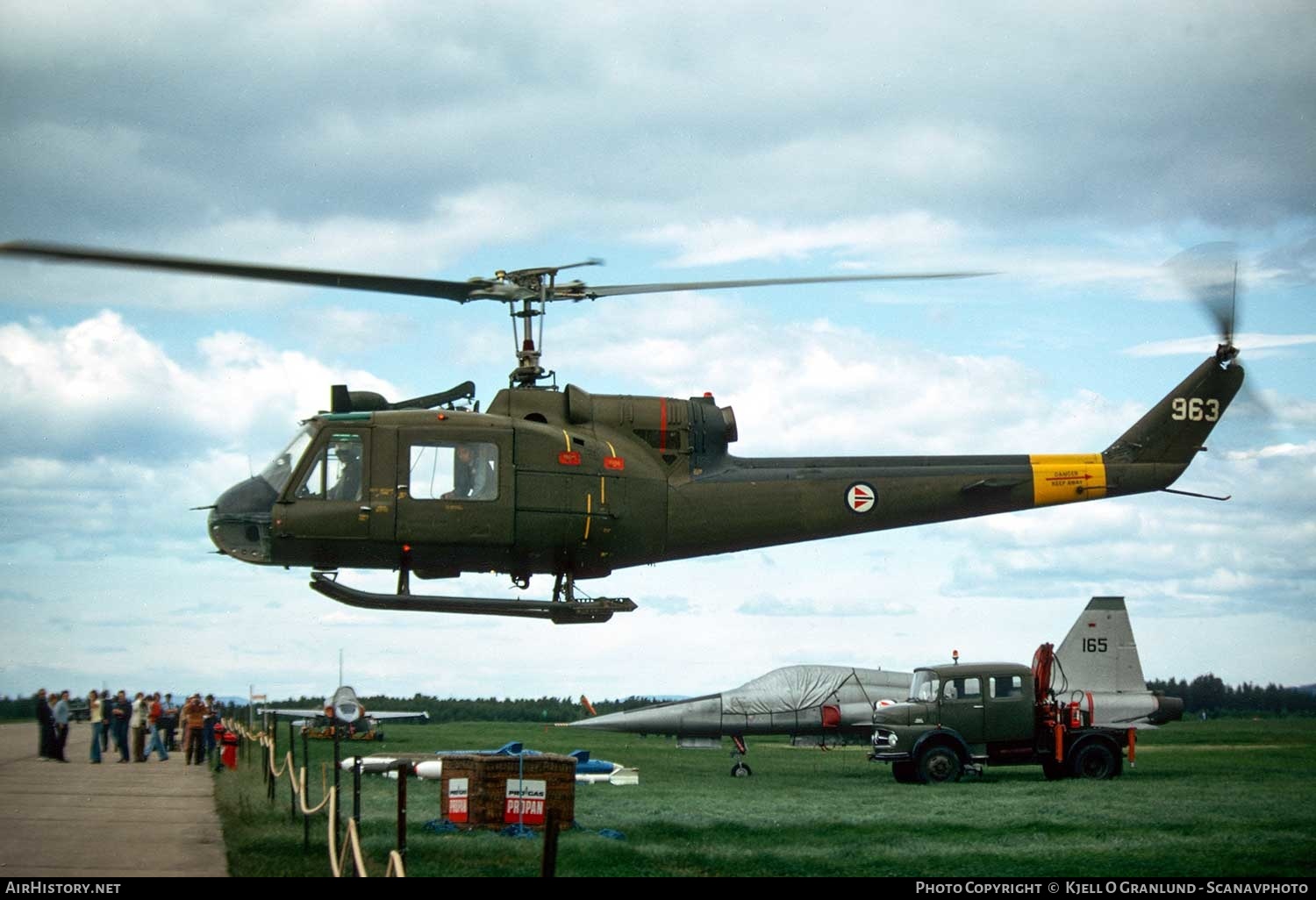 Aircraft Photo of 963 | Bell UH-1B Iroquois | Norway - Air Force | AirHistory.net #395437