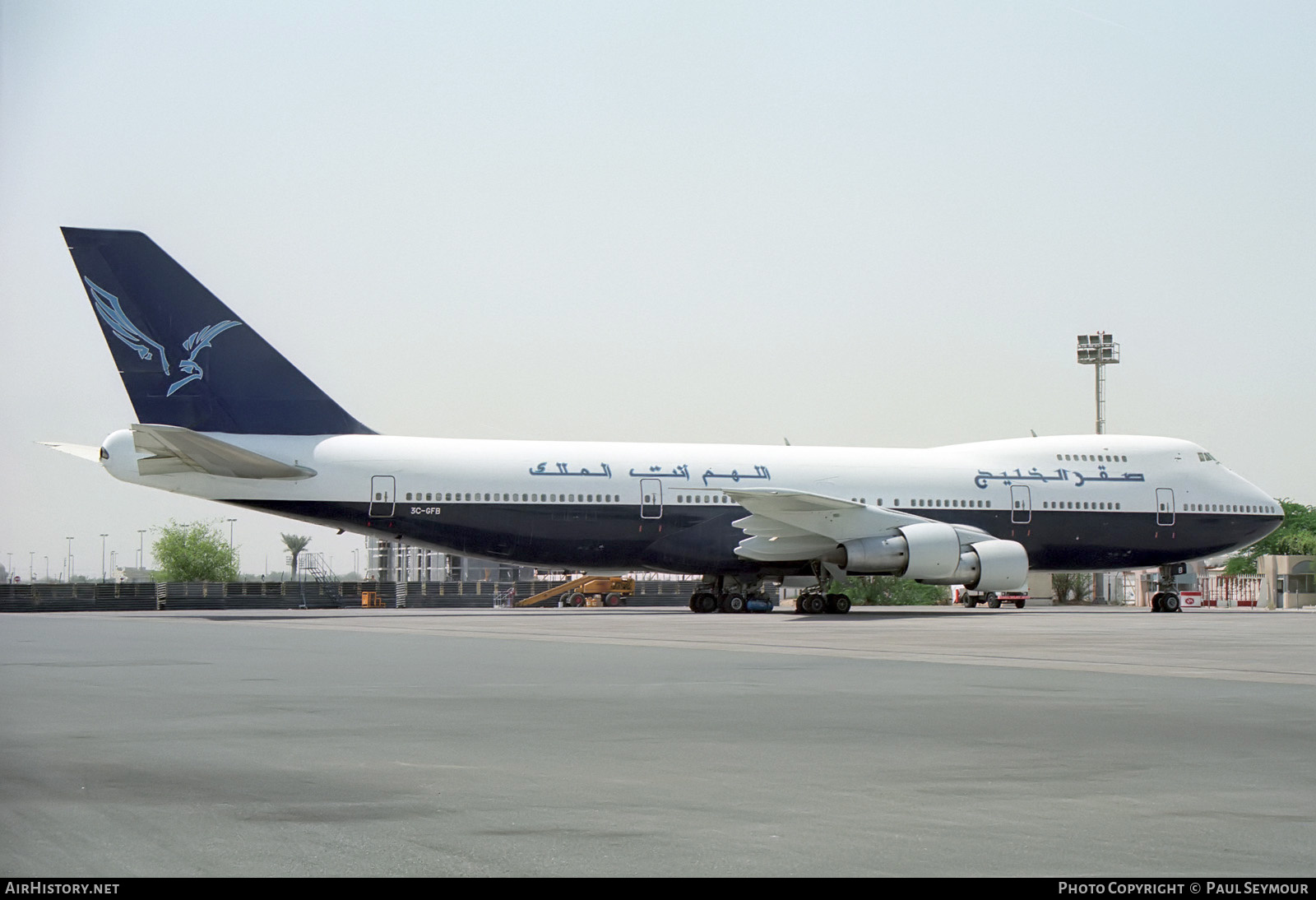 Aircraft Photo of 3C-GFB | Boeing 747-136 | Air Gulf Falcon | AirHistory.net #395446