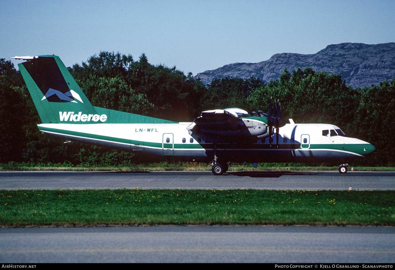 Aircraft Photo of LN-WFL | De Havilland Canada DHC-7-102 Dash 7 | Widerøe | AirHistory.net #395447