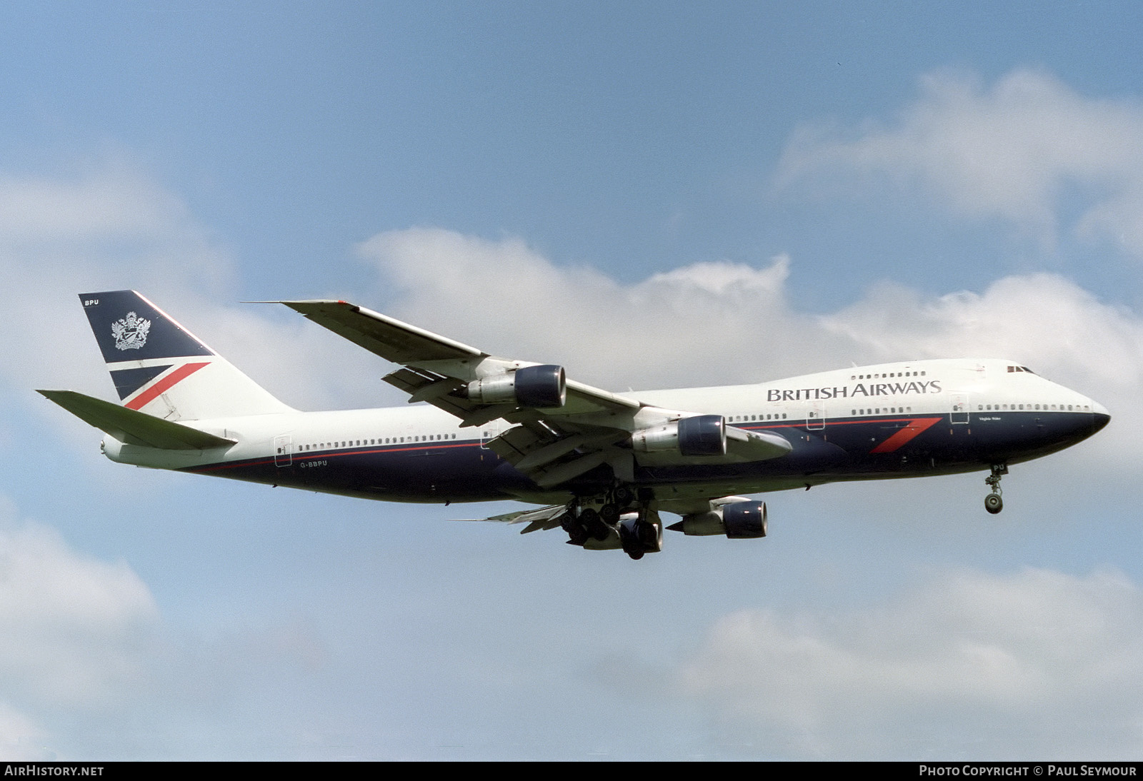 Aircraft Photo of G-BBPU | Boeing 747-136 | British Airways | AirHistory.net #395454