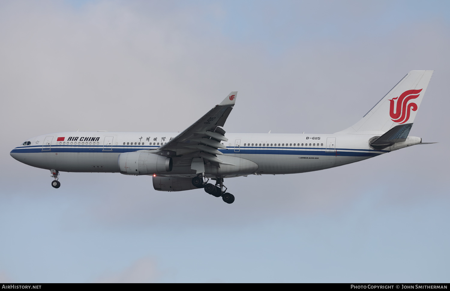 Aircraft Photo of B-6115 | Airbus A330-243 | Air China | AirHistory.net #395456