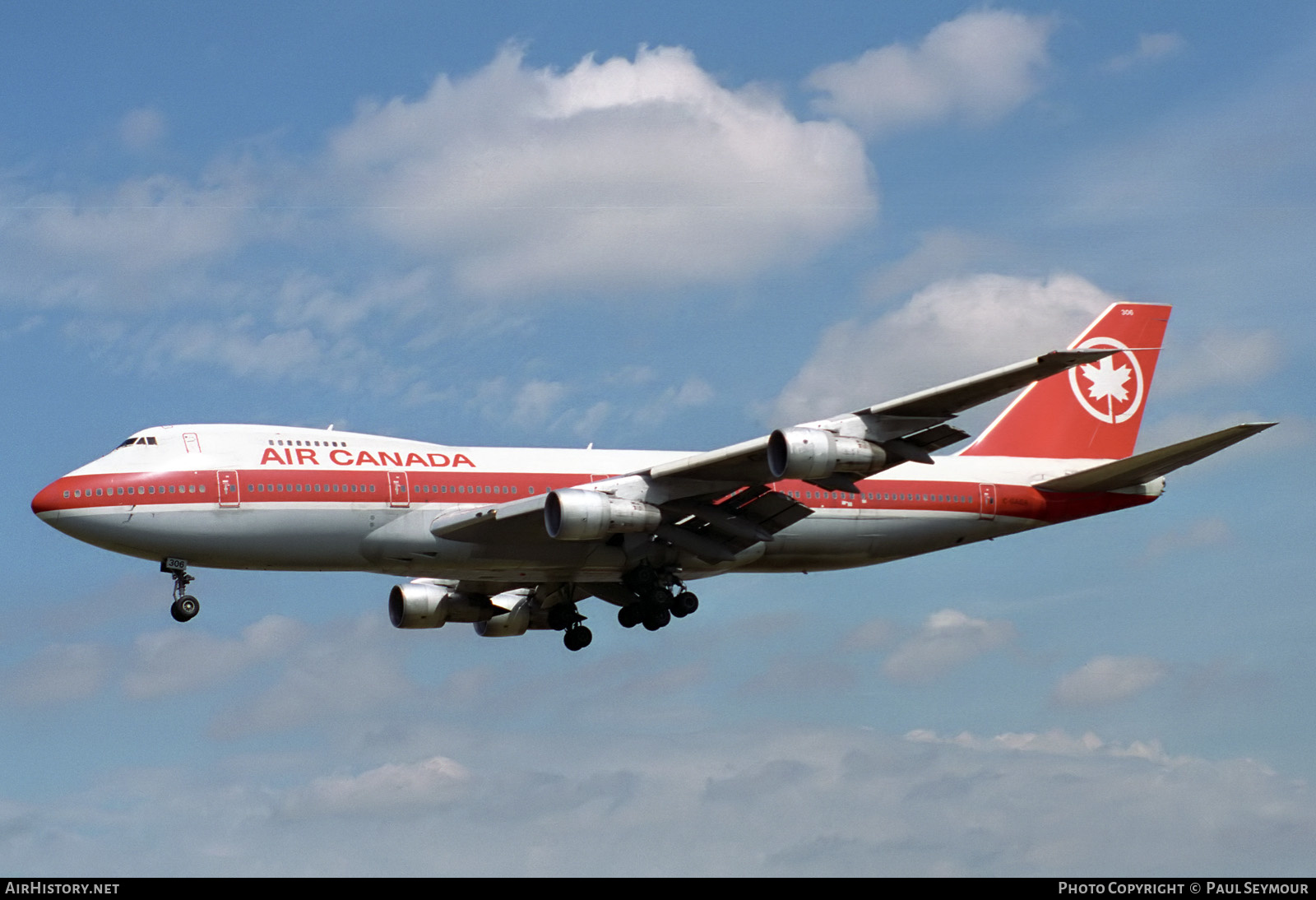 Aircraft Photo of C-GAGA | Boeing 747-233BM | Air Canada | AirHistory.net #395460