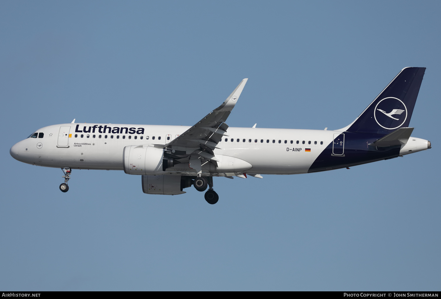 Aircraft Photo of D-AINP | Airbus A320-271N | Lufthansa | AirHistory.net #395467