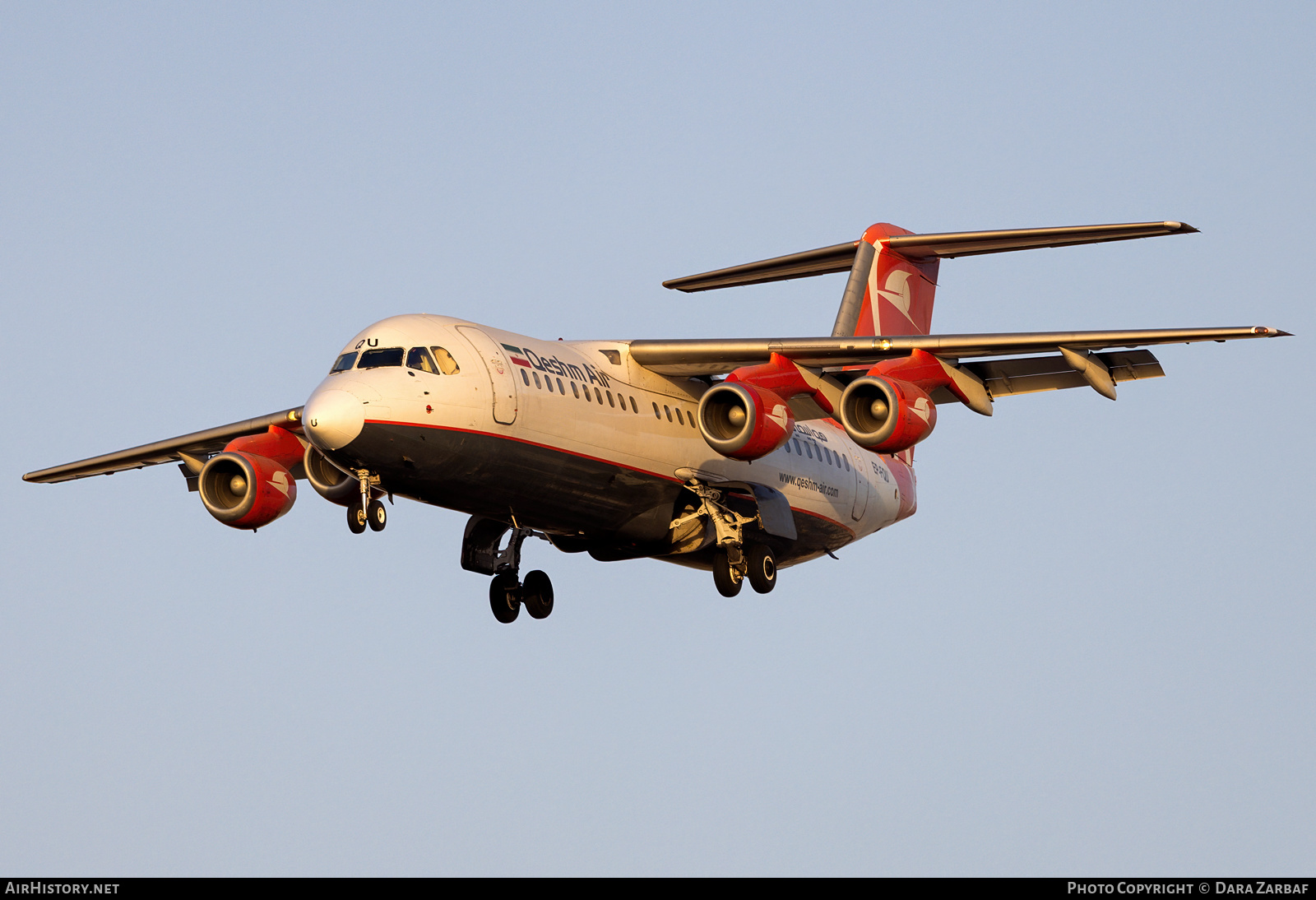 Aircraft Photo of EP-FQU | BAE Systems Avro 146-RJ100 | Qeshm Air | AirHistory.net #395478