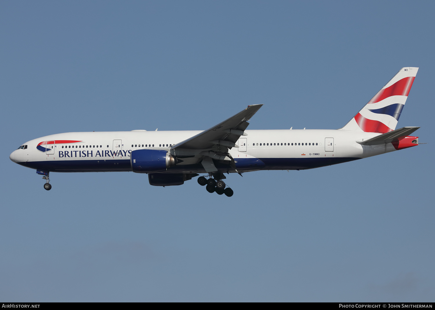 Aircraft Photo of G-YMMO | Boeing 777-236/ER | British Airways | AirHistory.net #395496
