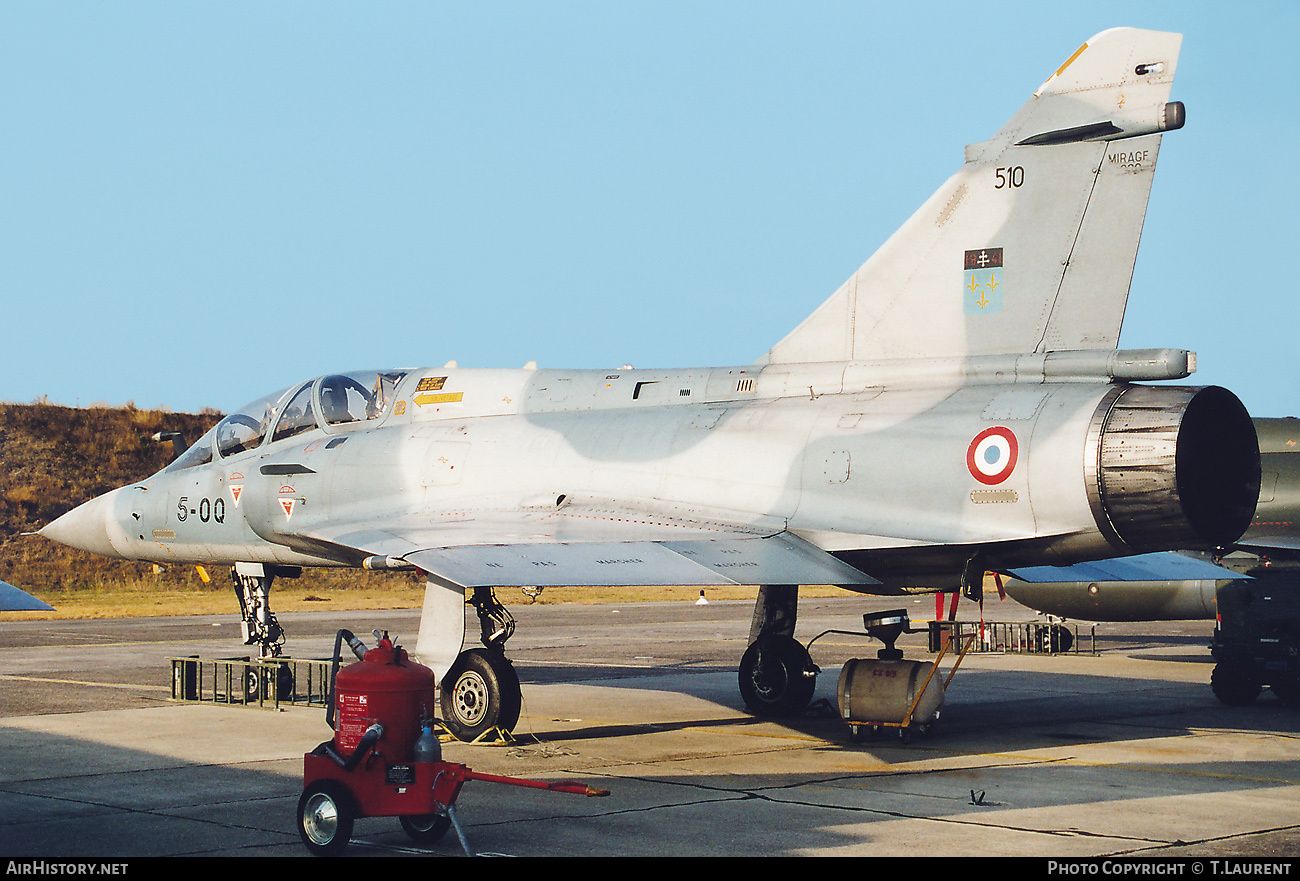 Aircraft Photo of 510 | Dassault Mirage 2000B | France - Air Force | AirHistory.net #395533