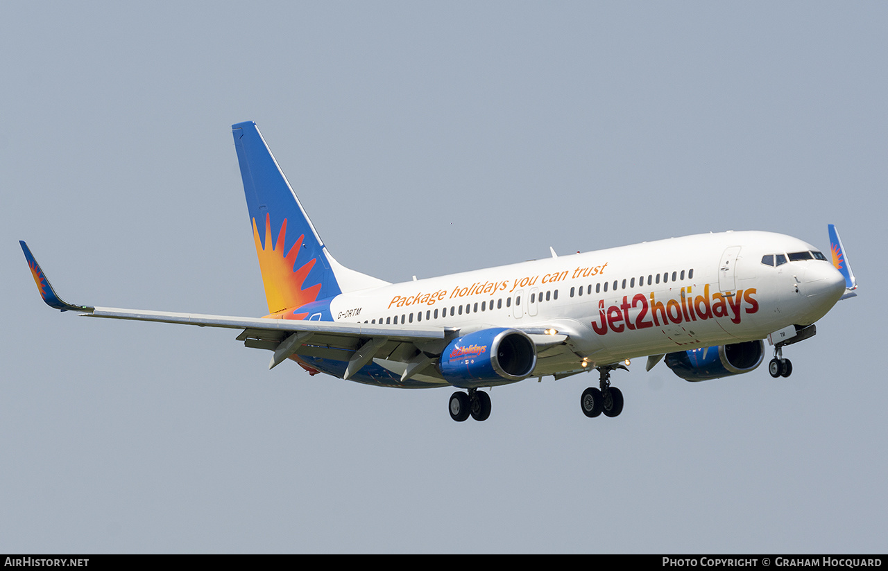 Aircraft Photo of G-DRTM | Boeing 737-85P | Jet2 Holidays | AirHistory.net #395535