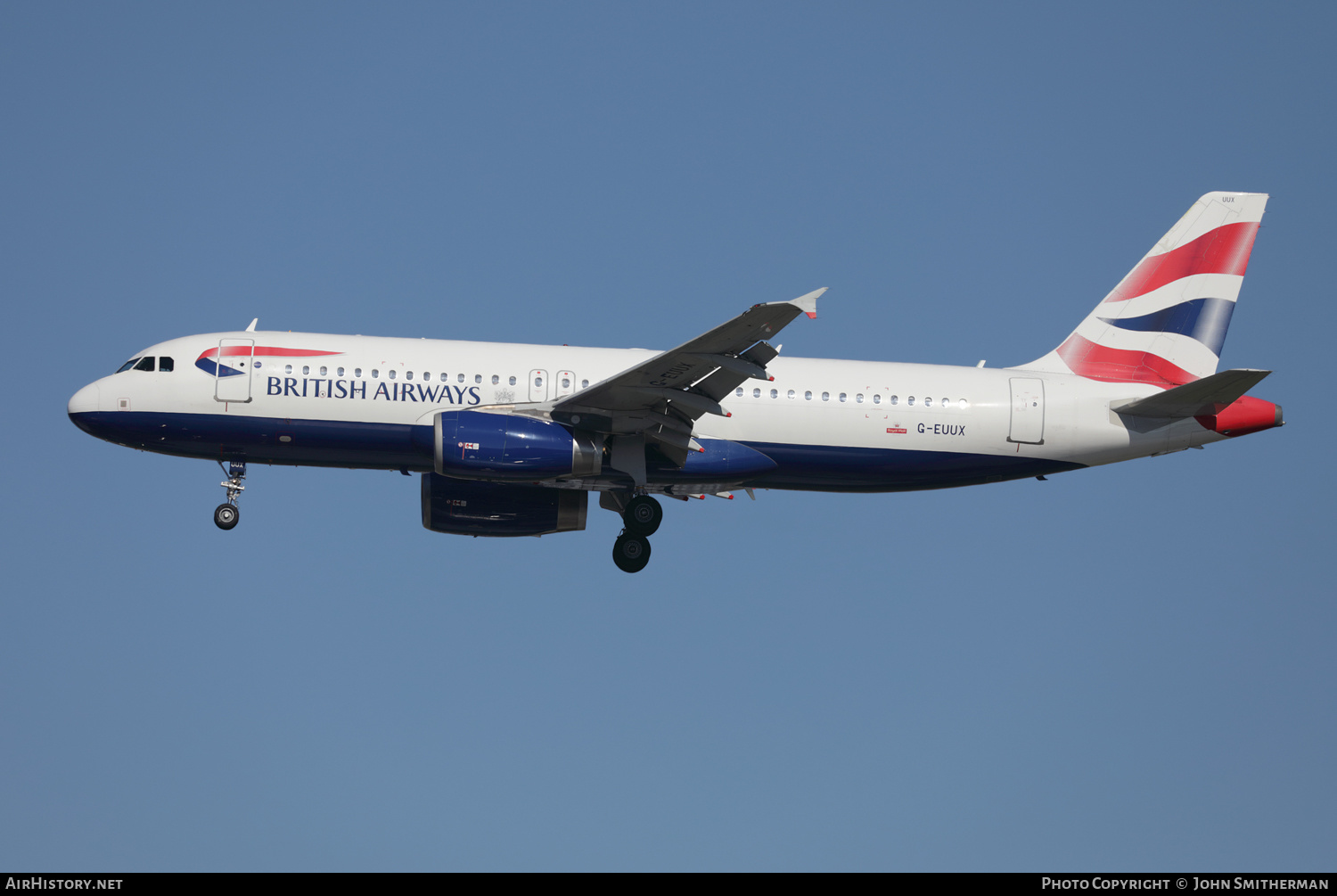 Aircraft Photo of G-EUUX | Airbus A320-232 | British Airways | AirHistory.net #395550