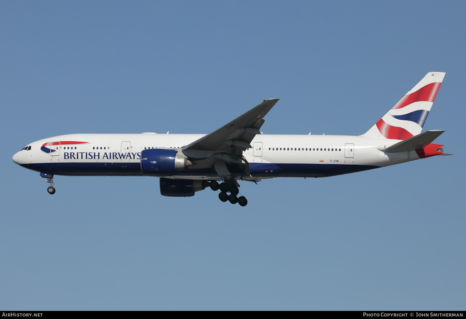 Aircraft Photo of G-VIIB | Boeing 777-236/ER | British Airways | AirHistory.net #395563