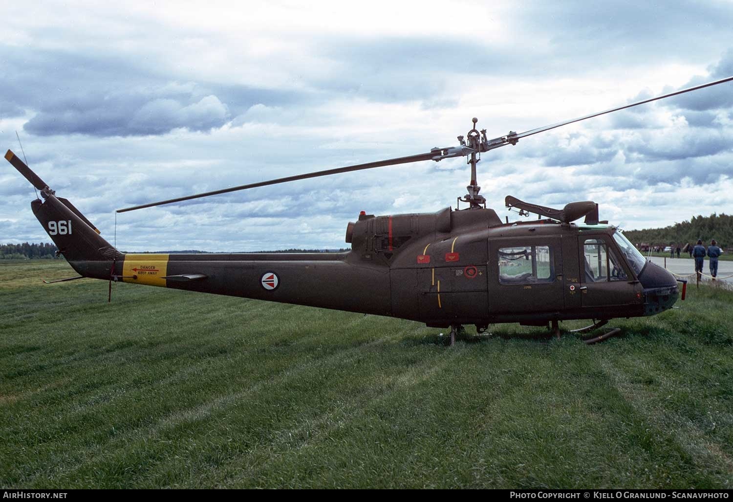Aircraft Photo of 961 | Bell UH-1B Iroquois | Norway - Air Force | AirHistory.net #395580