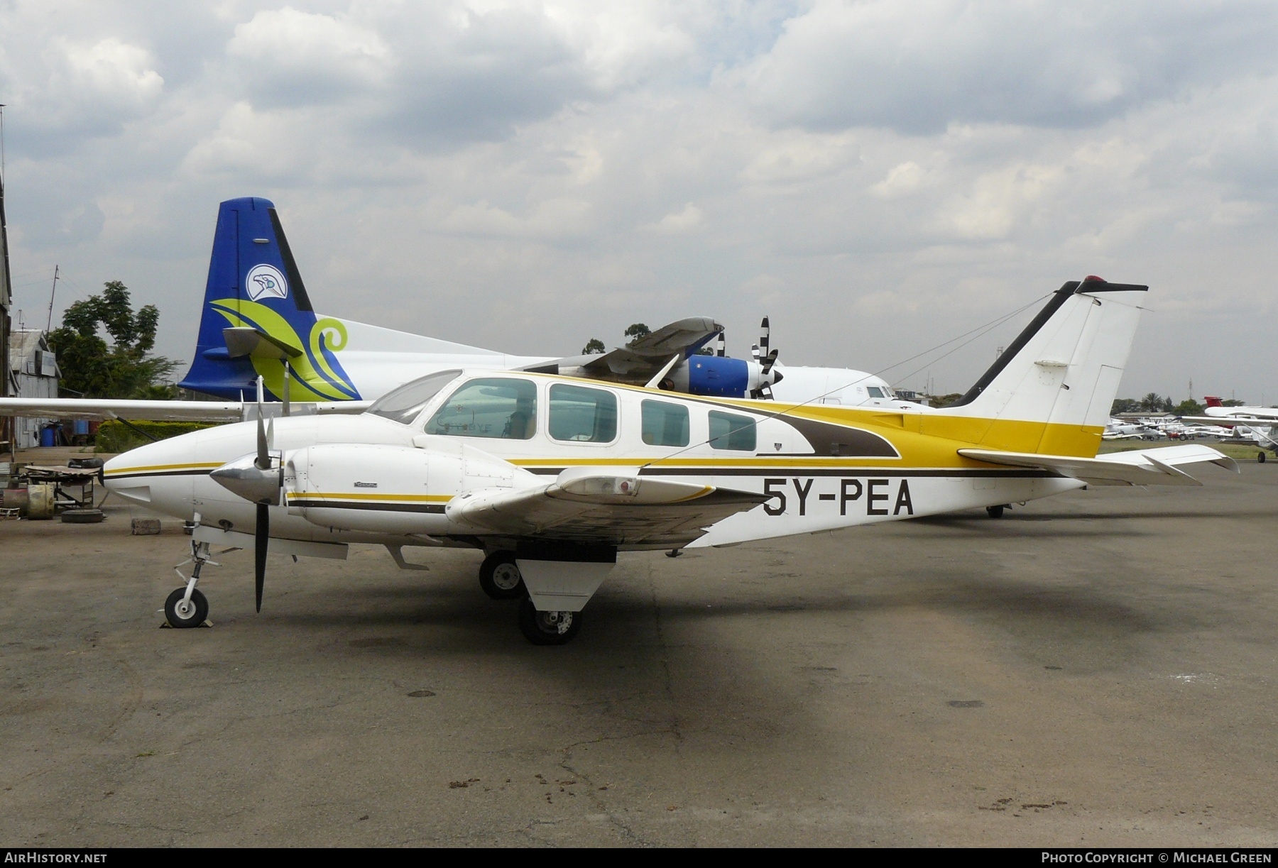 Aircraft Photo of 5Y-PEA | Beech 58 Baron | AirHistory.net #395581