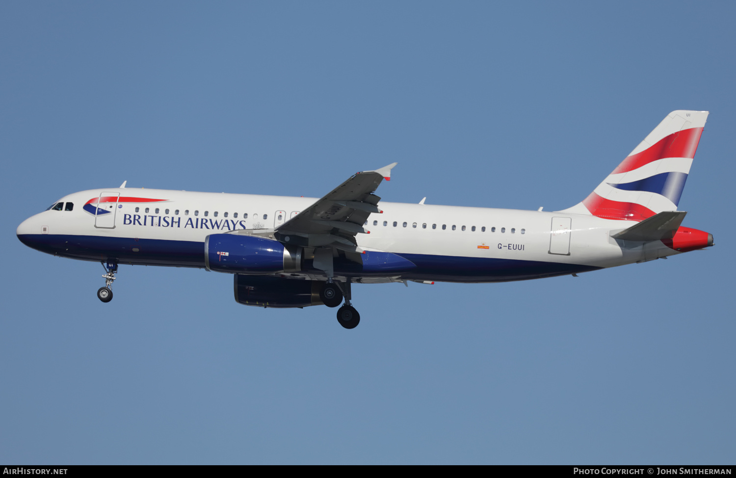 Aircraft Photo of G-EUUI | Airbus A320-232 | British Airways | AirHistory.net #395584