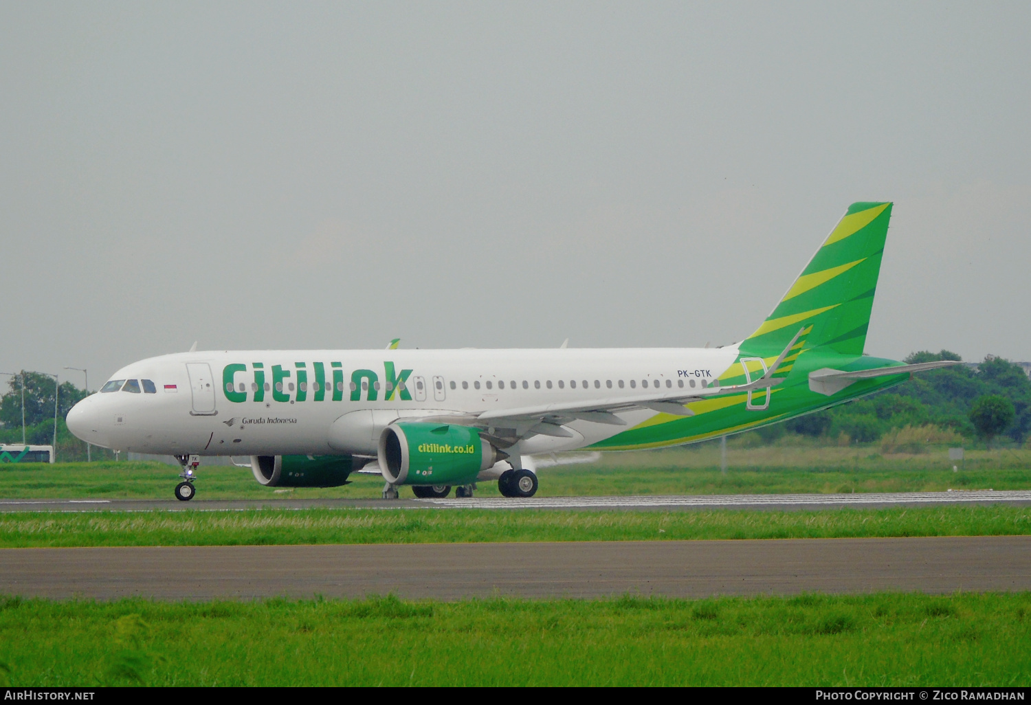 Aircraft Photo of PK-GTK | Airbus A320-251N | Citilink | AirHistory.net #395593