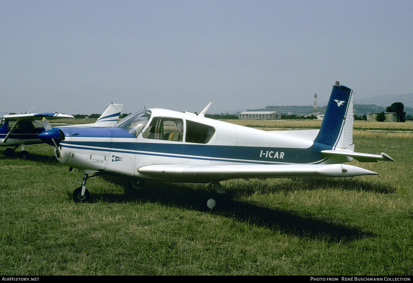 Aircraft Photo of I-ICAR | SIAI-Marchetti S-205-20/R | AeCI - Aero Club d'Italia | AirHistory.net #395596