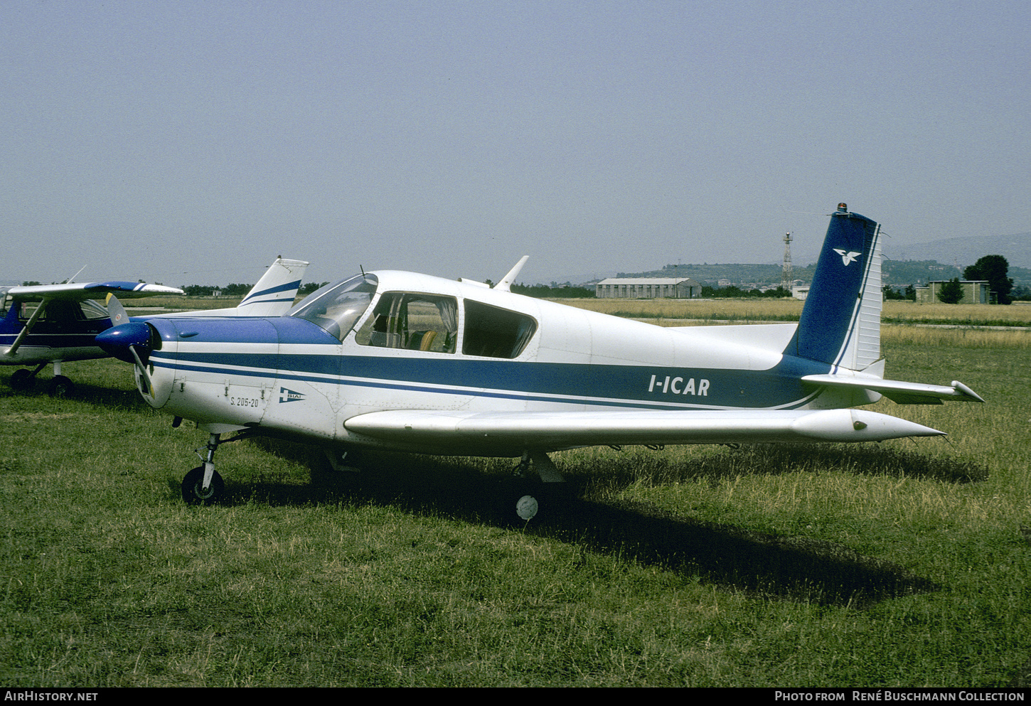 Aircraft Photo of I-ICAR | SIAI-Marchetti S-205-20R | AeCI - Aero Club d'Italia | AirHistory.net #395596