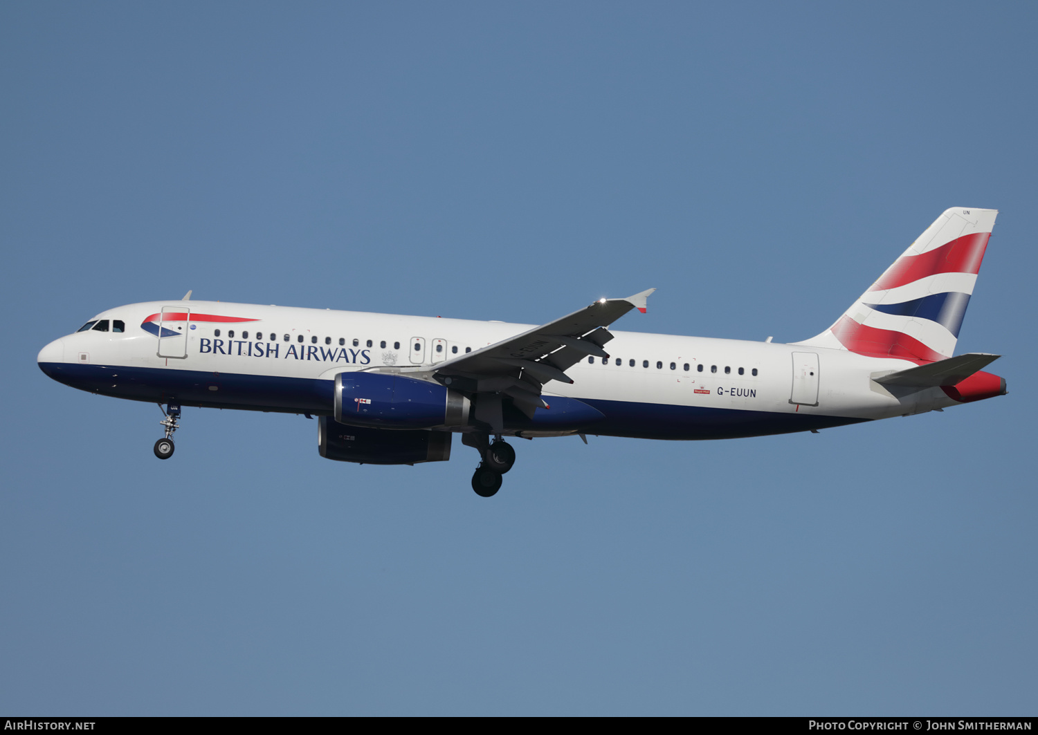 Aircraft Photo of G-EUUN | Airbus A320-232 | British Airways | AirHistory.net #395605