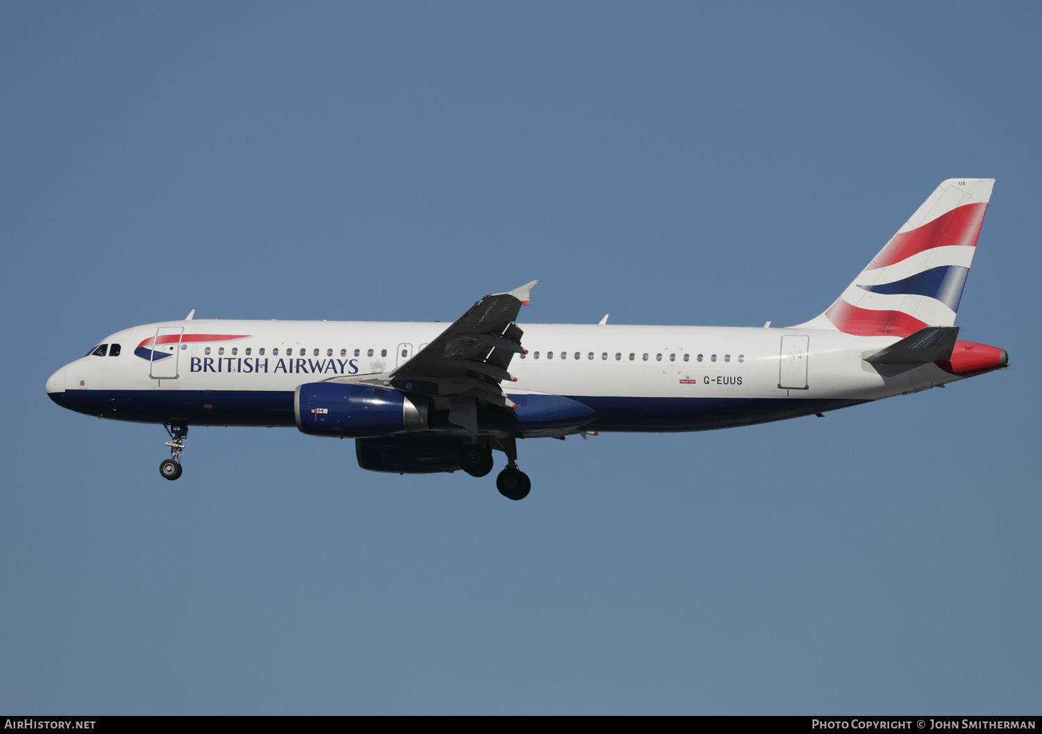 Aircraft Photo of G-EUUS | Airbus A320-232 | British Airways | AirHistory.net #395619