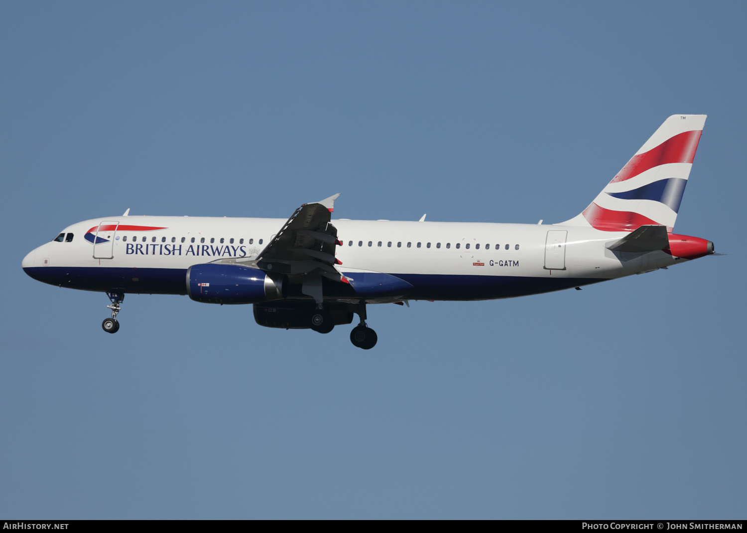 Aircraft Photo of G-GATM | Airbus A320-233 | British Airways | AirHistory.net #395620