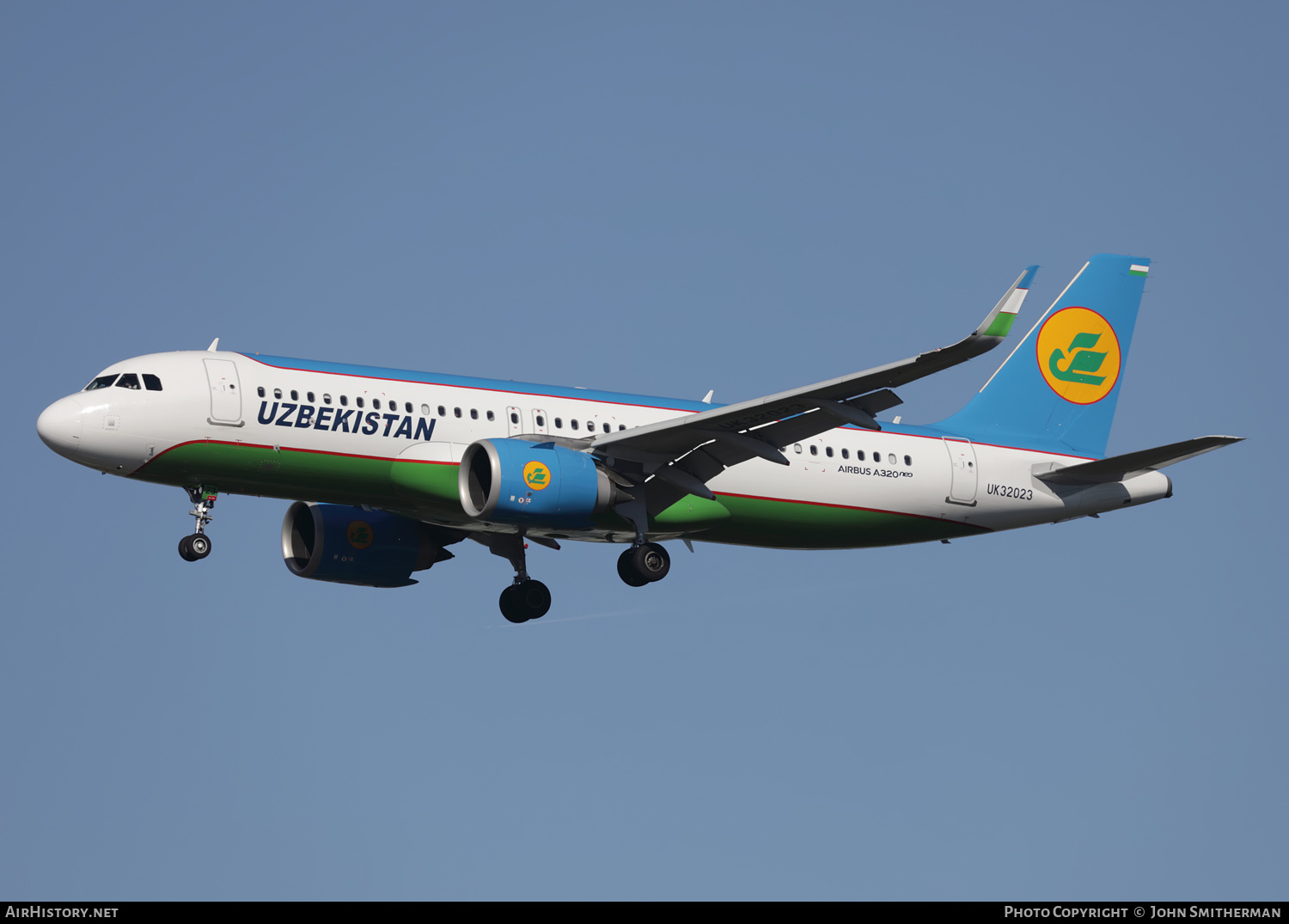 Aircraft Photo of UK32023 | Airbus A320-251N | Uzbekistan Airways | AirHistory.net #395636