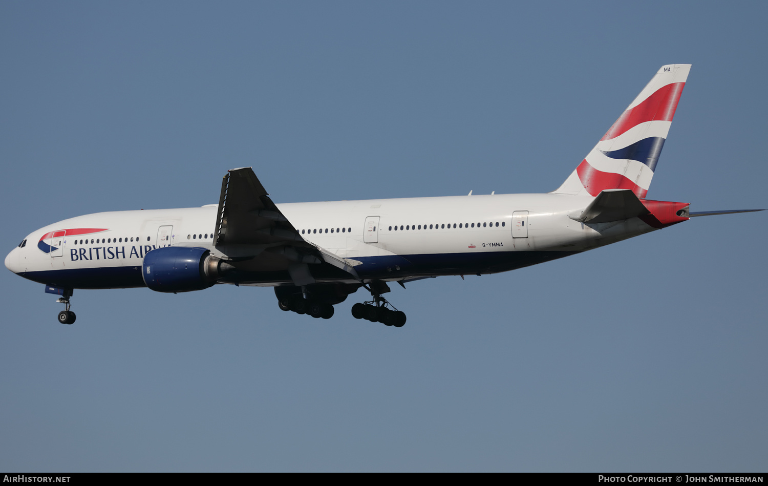 Aircraft Photo of G-YMMA | Boeing 777-236/ER | British Airways | AirHistory.net #395638