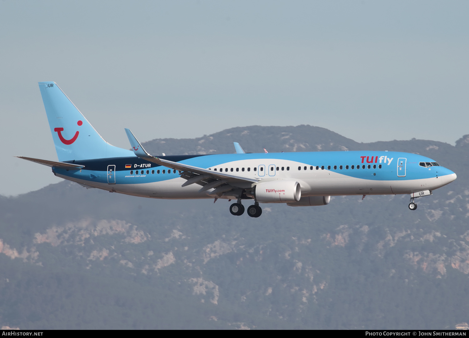 Aircraft Photo of D-ATUR | Boeing 737-8K5 | TUIfly | AirHistory.net #395648