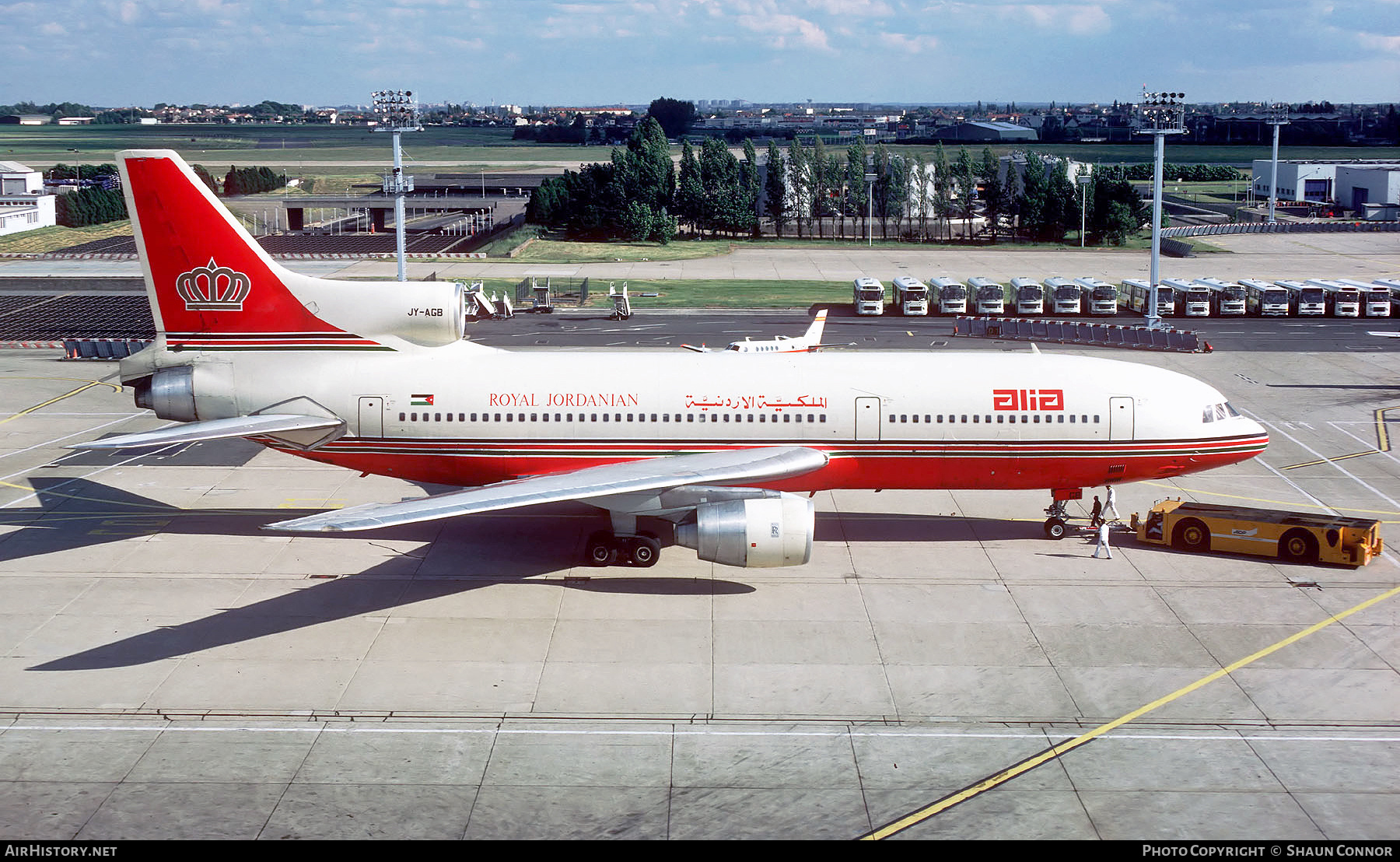 Aircraft Photo of JY-AGB | Lockheed L-1011-385-3 TriStar 500 | Alia - The Royal Jordanian Airline | AirHistory.net #395664