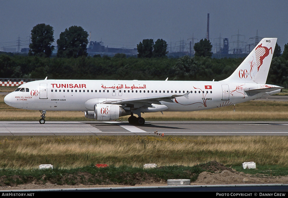 Aircraft Photo of TS-IMG | Airbus A320-211 | Tunisair | AirHistory.net #395668