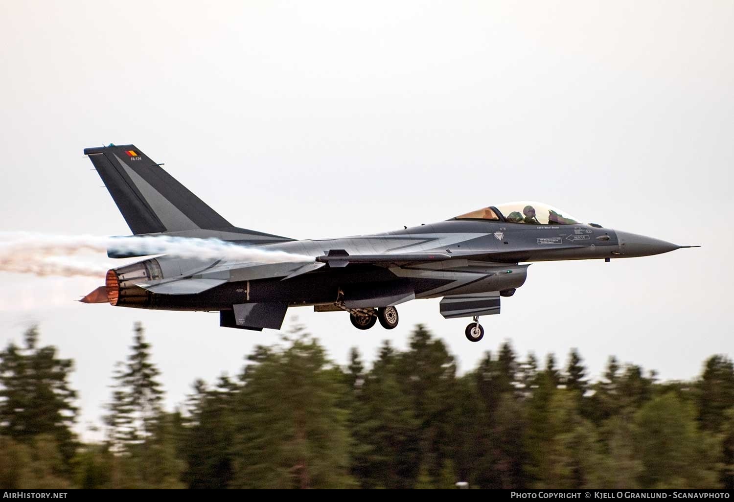 Aircraft Photo of FA-134 | General Dynamics F-16AM Fighting Falcon | Belgium - Air Force | AirHistory.net #395676