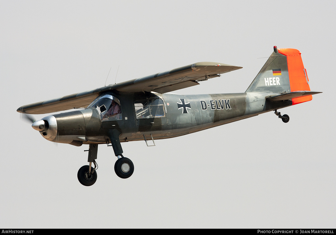 Aircraft Photo of D-ELVK | Dornier Do-27A-1 | Germany - Army | AirHistory.net #395688